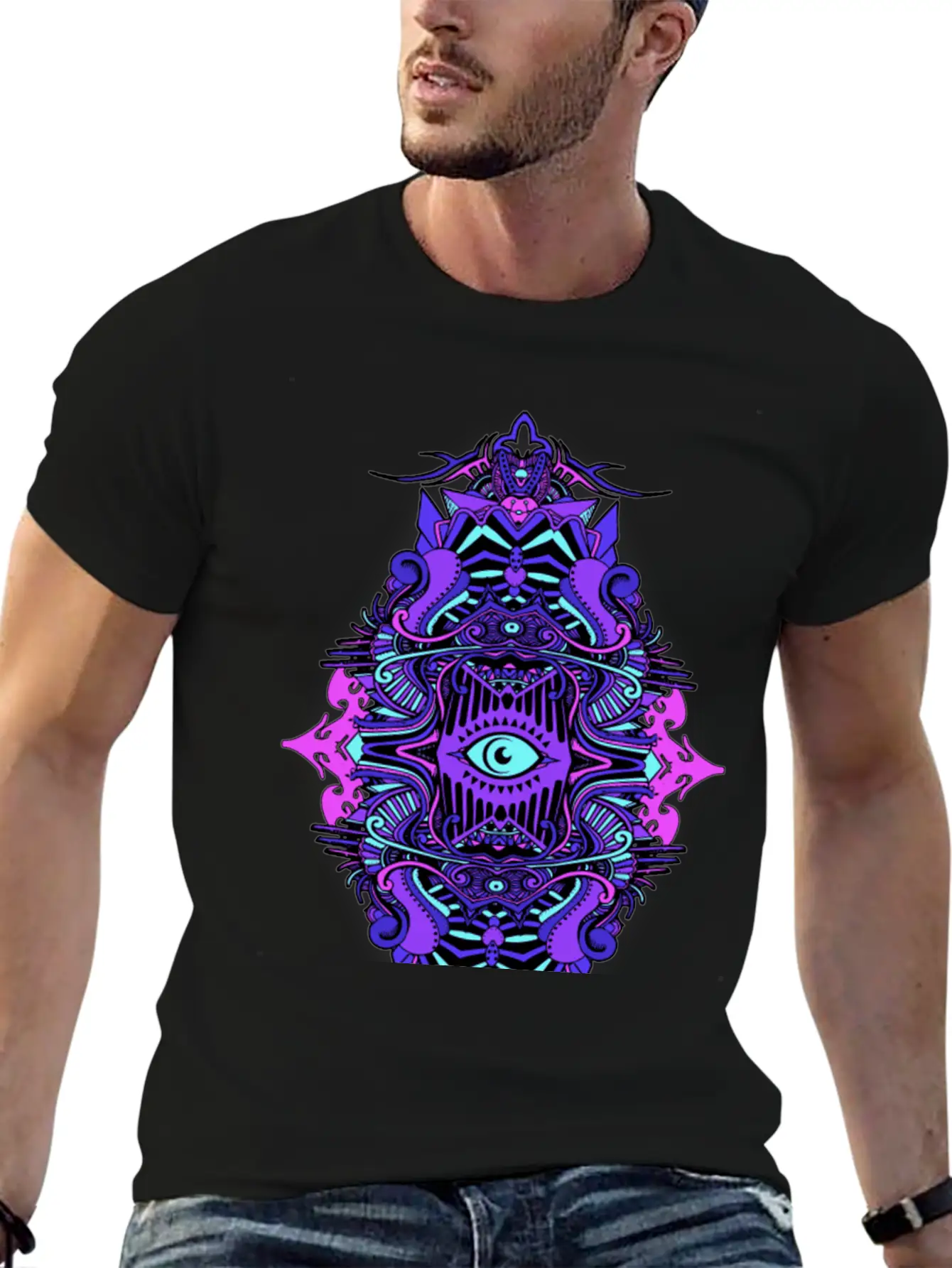 Eternal Voyage III - UV Breathable Soft Cotton T-Shirt – Timeless Casual Look