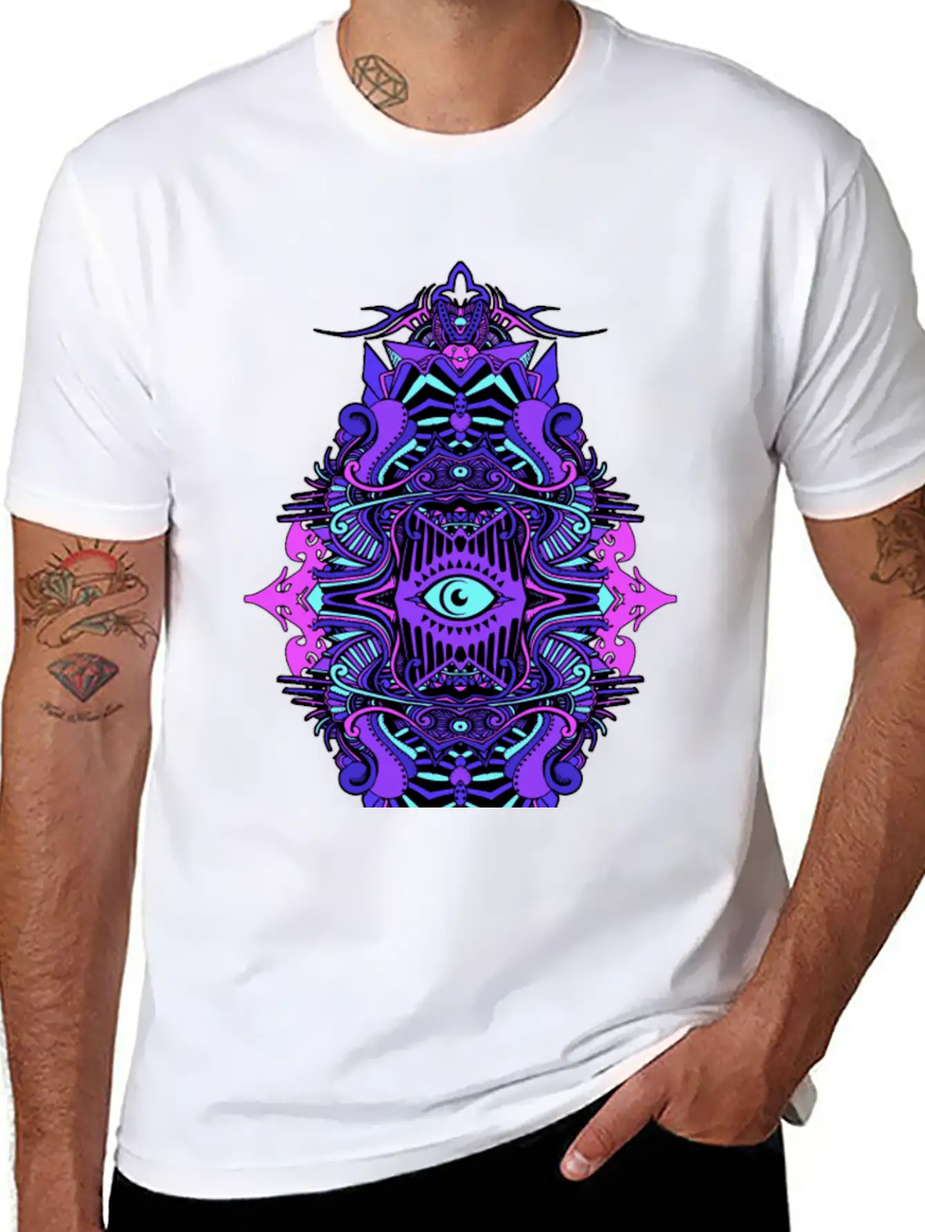 Eternal Voyage III - UV Breathable Soft Cotton T-Shirt – Timeless Casual Look