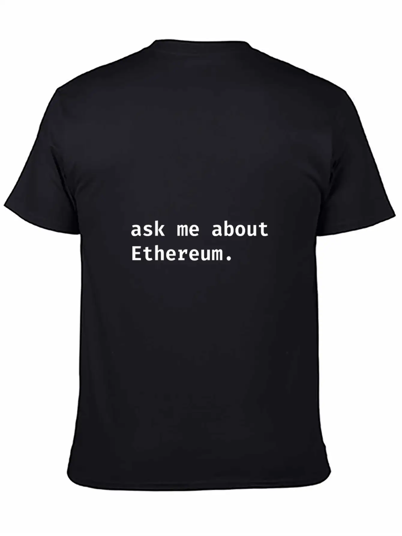 Ethereum Crypto Bitcoin Cryptocurrency Coin Money Timeless Short Sleeve Tee – Comfy And Minimalist Design