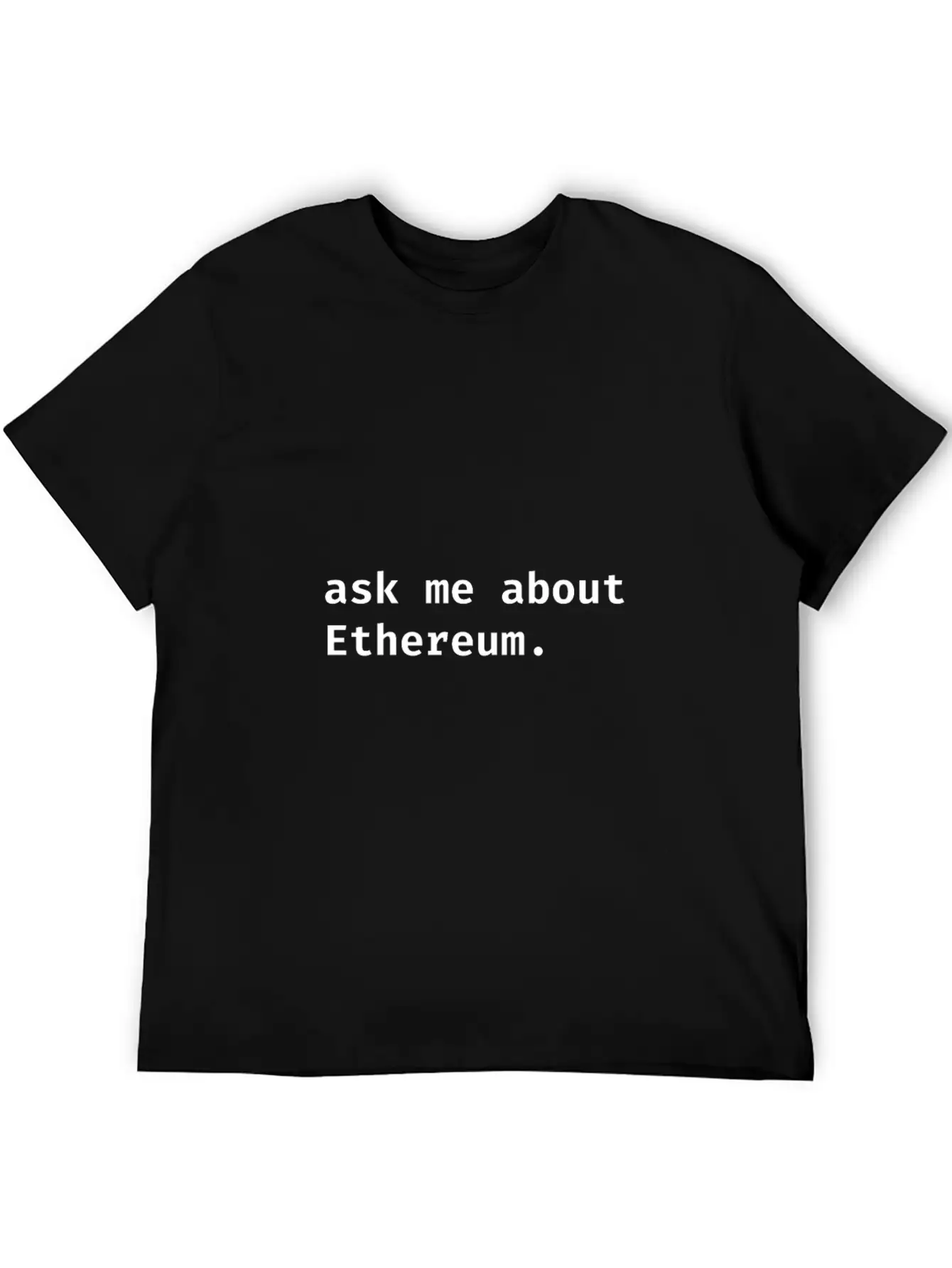 Ethereum Crypto Bitcoin Cryptocurrency Coin Money Timeless Short Sleeve Tee – Comfy And Minimalist Design