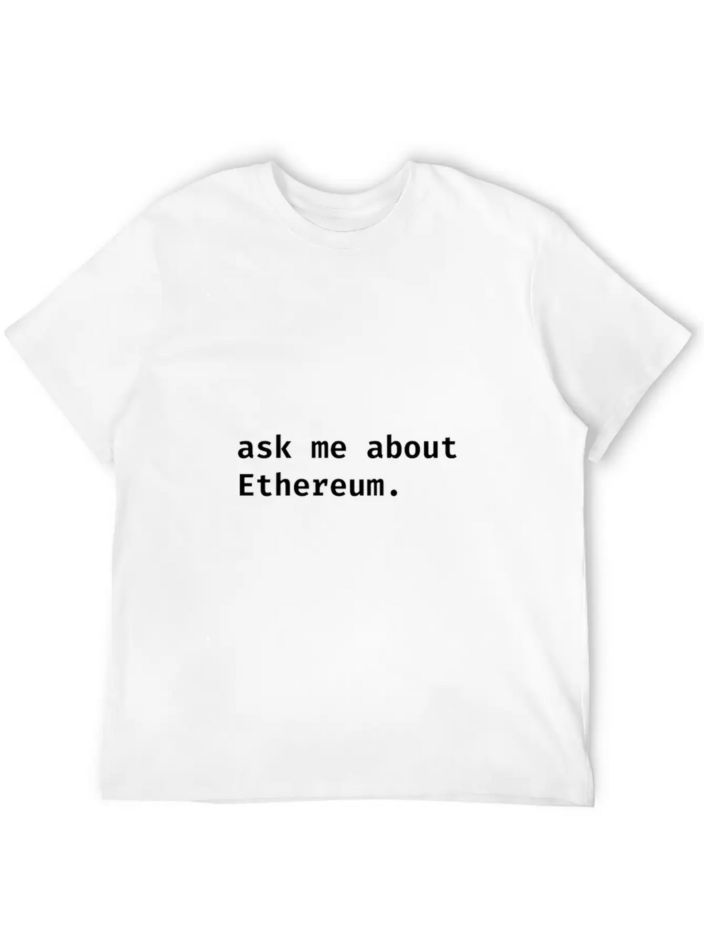 Ethereum Crypto Bitcoin Cryptocurrency Coin Money Timeless Short Sleeve Tee – Comfy And Minimalist Design