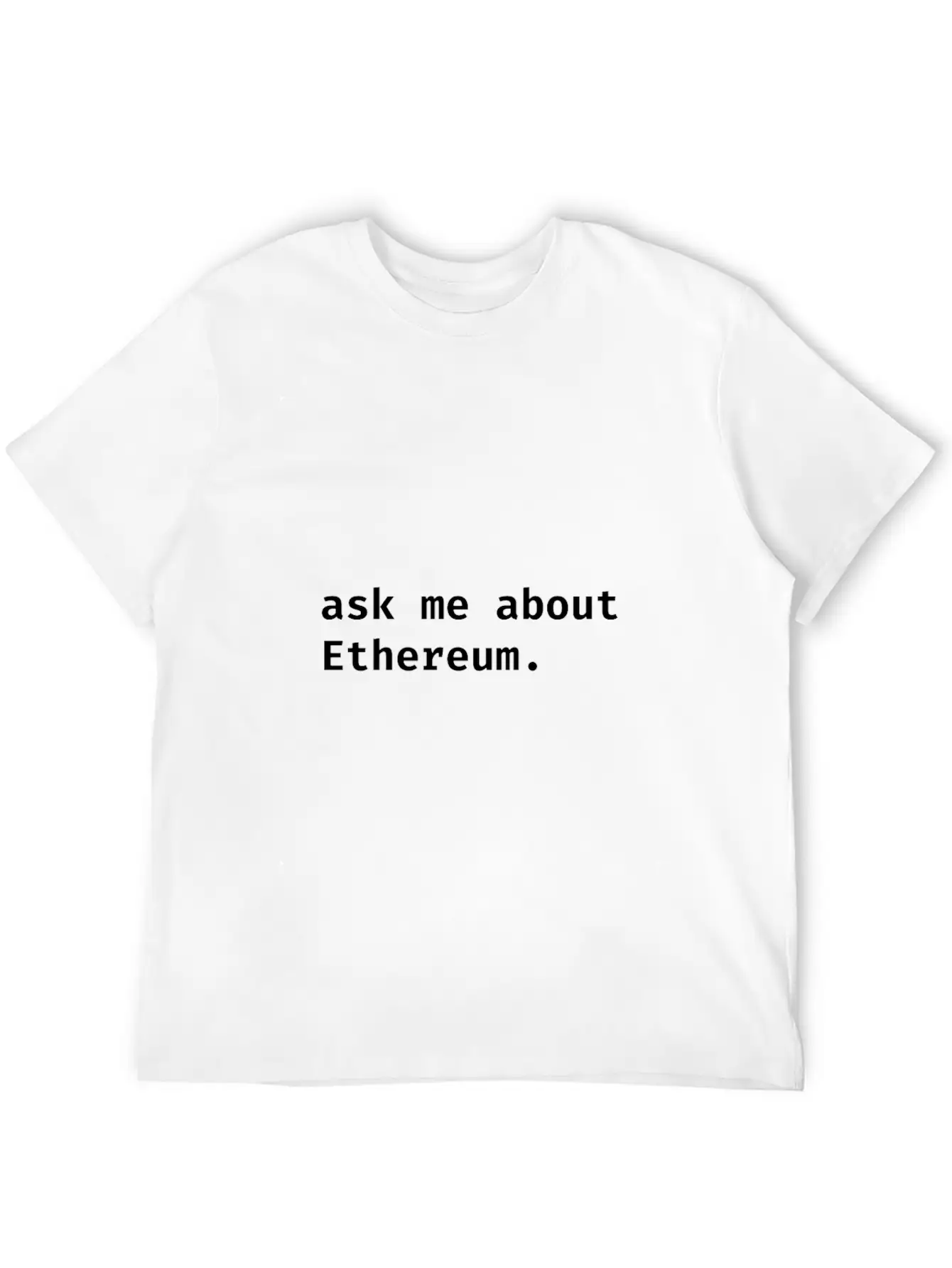 Ethereum Crypto Bitcoin Cryptocurrency Coin Money Timeless Short Sleeve Tee – Comfy And Minimalist Design