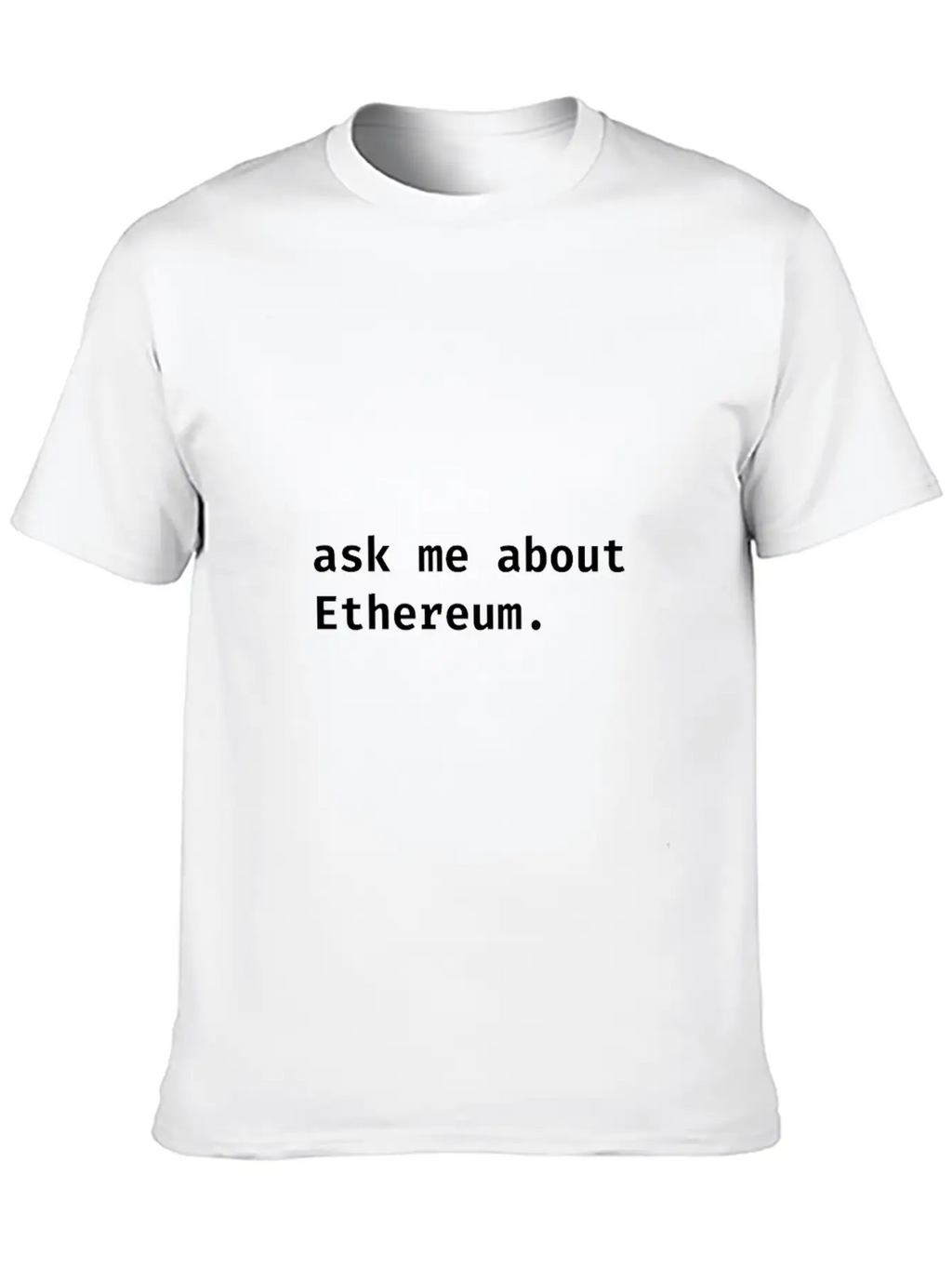 Ethereum Crypto Bitcoin Cryptocurrency Coin Money Timeless Short Sleeve Tee – Comfy And Minimalist Design