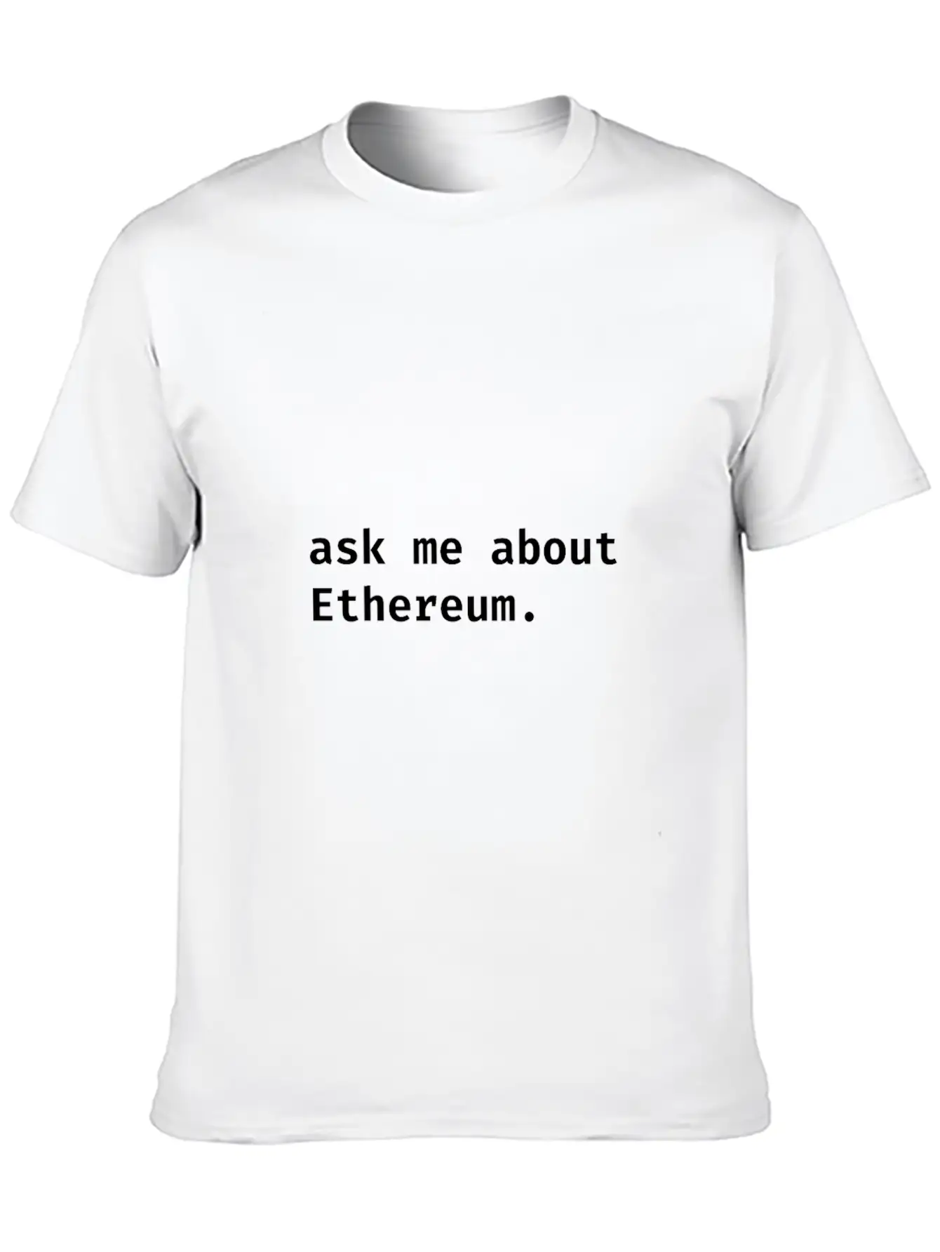 Ethereum Crypto Bitcoin Cryptocurrency Coin Money Timeless Short Sleeve Tee – Comfy And Minimalist Design