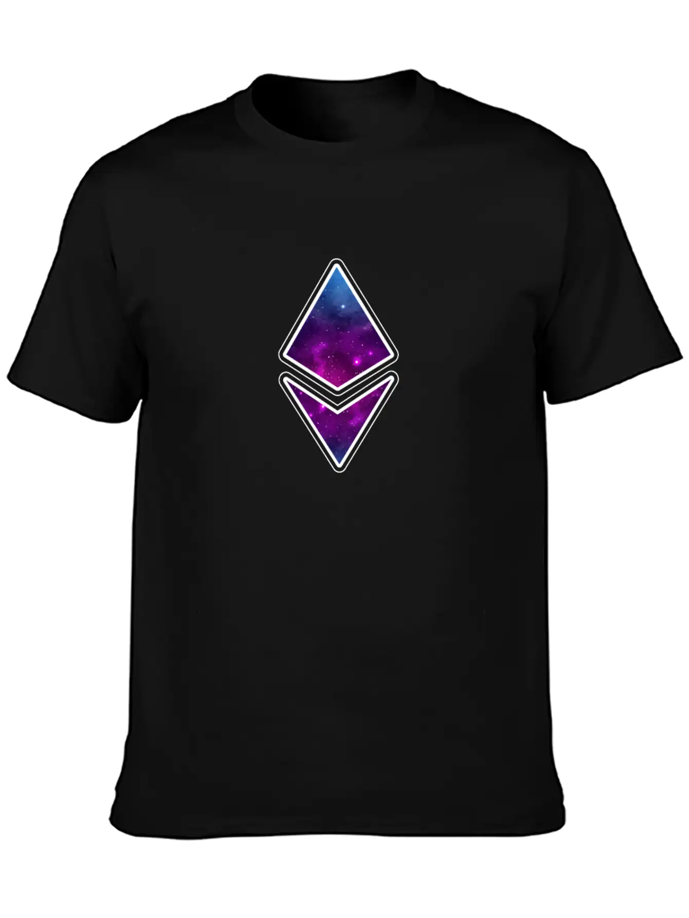 Ethereum Crypto Currency Blockchain Stylish Everyday T-Shirt – Unisex Basic Cotton Tee