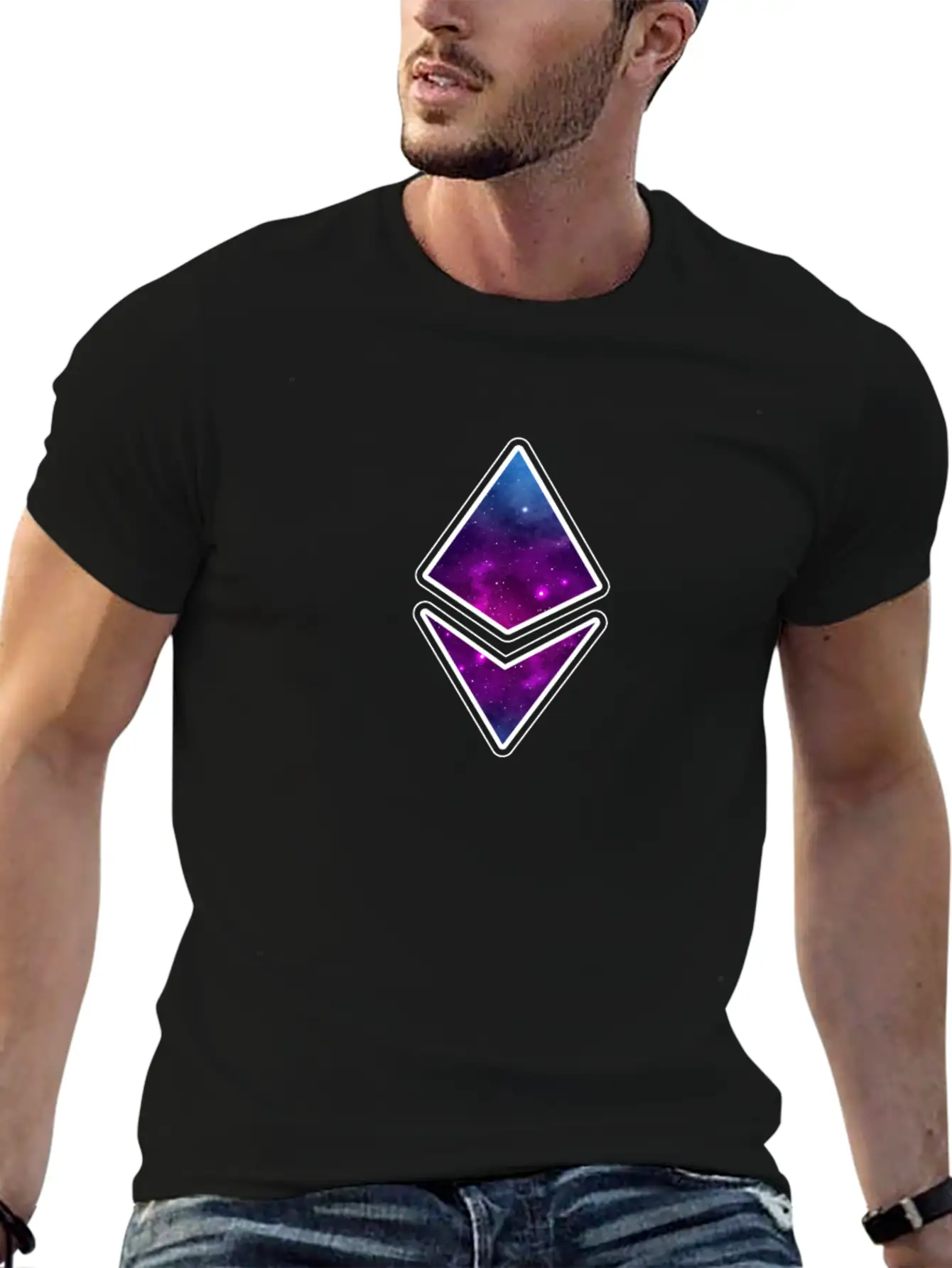 Ethereum Crypto Currency Blockchain Timeless Short Sleeve Tee – Comfy And Minimalist Design