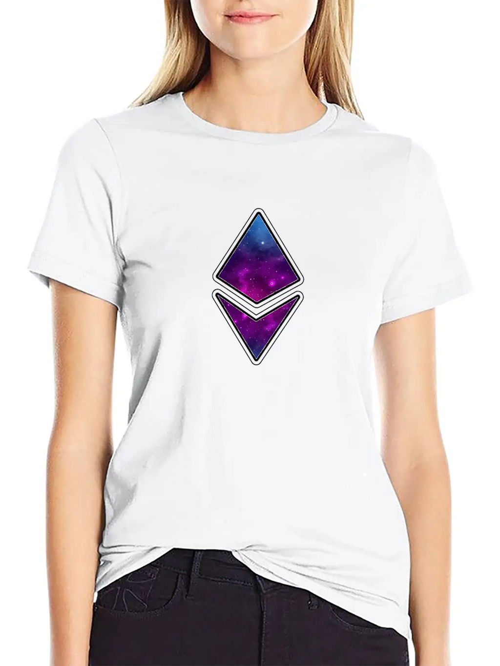 Ethereum Crypto Currency Blockchain Timeless Short Sleeve Tee – Comfy And Minimalist Design