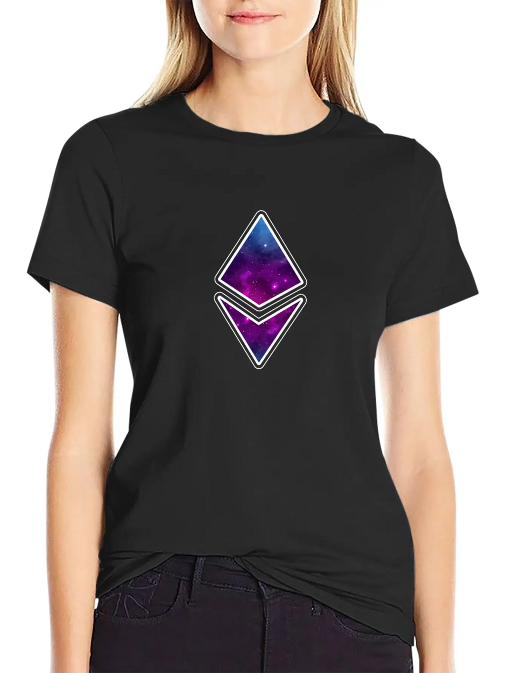 Ethereum Crypto Currency Blockchain Timeless Short Sleeve Tee – Comfy And Minimalist Design