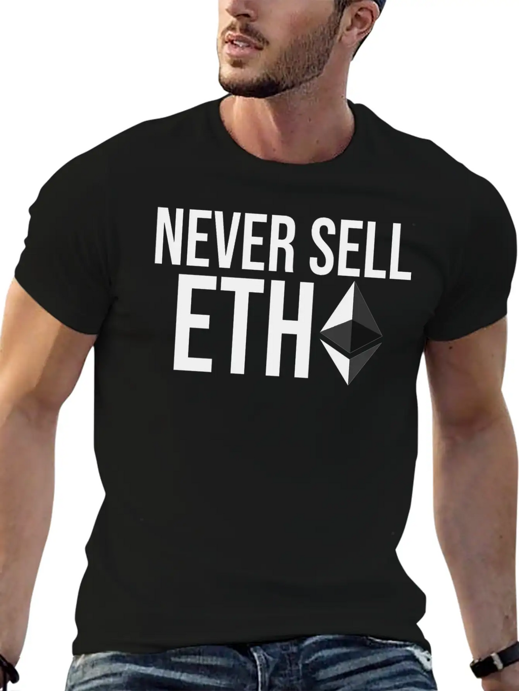 Ethereum ETH HODL Cryptocurrency Breathable Graphic T-Shirt – Perfect For Casual Days