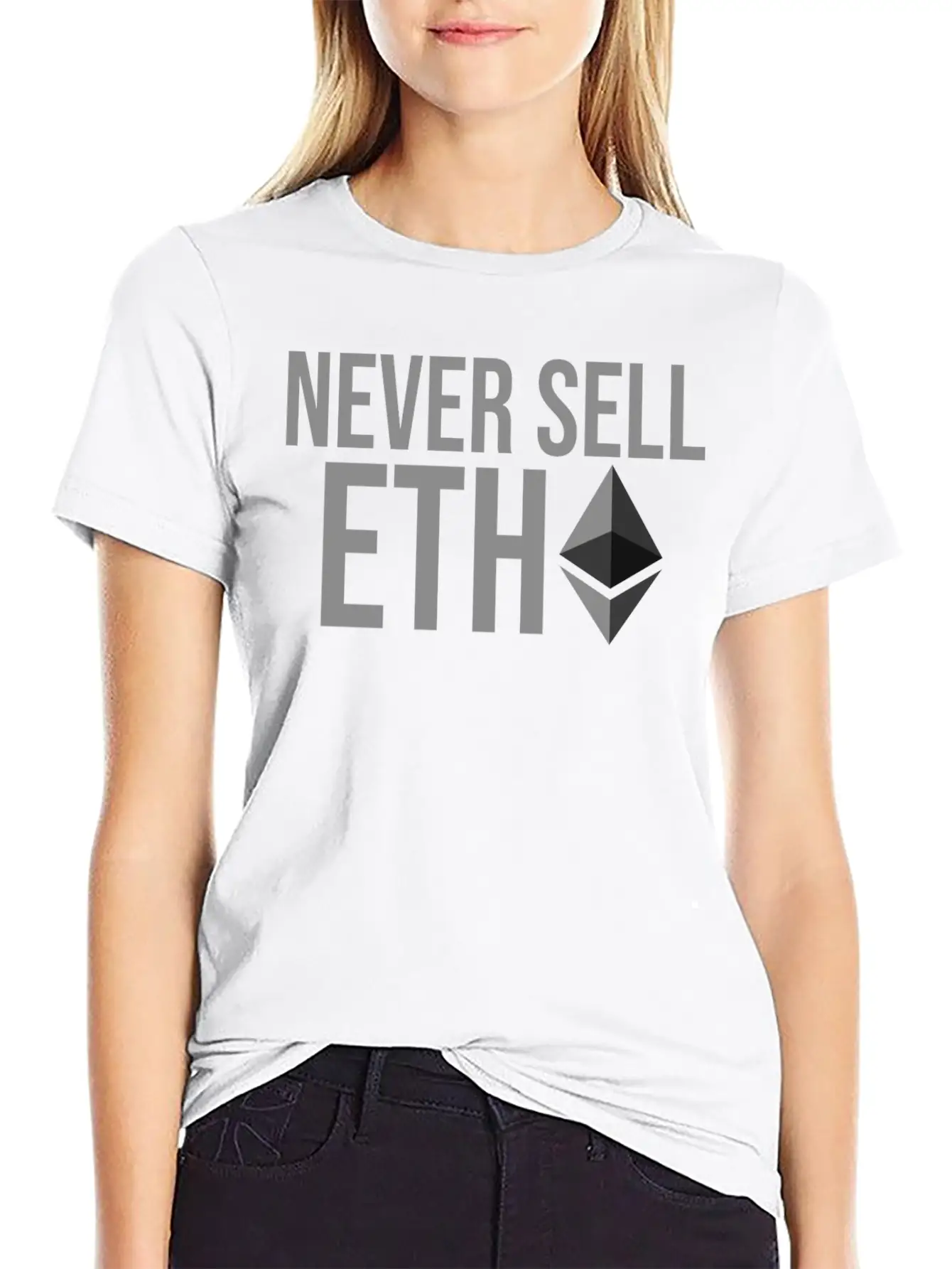 Ethereum ETH HODL Cryptocurrency Breathable Graphic T-Shirt – Perfect For Casual Days