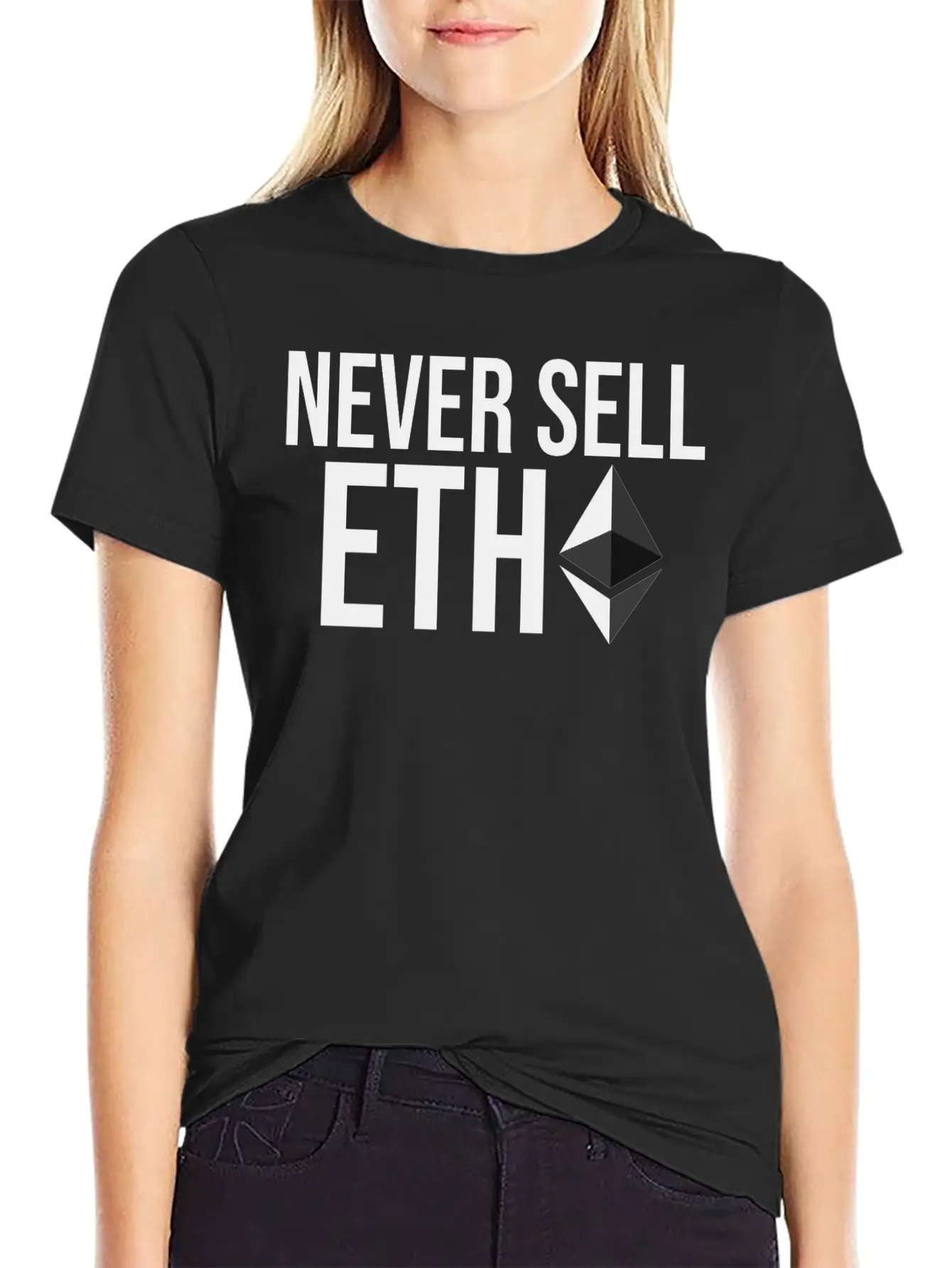 Ethereum ETH HODL Cryptocurrency Breathable Graphic T-Shirt – Perfect For Casual Days