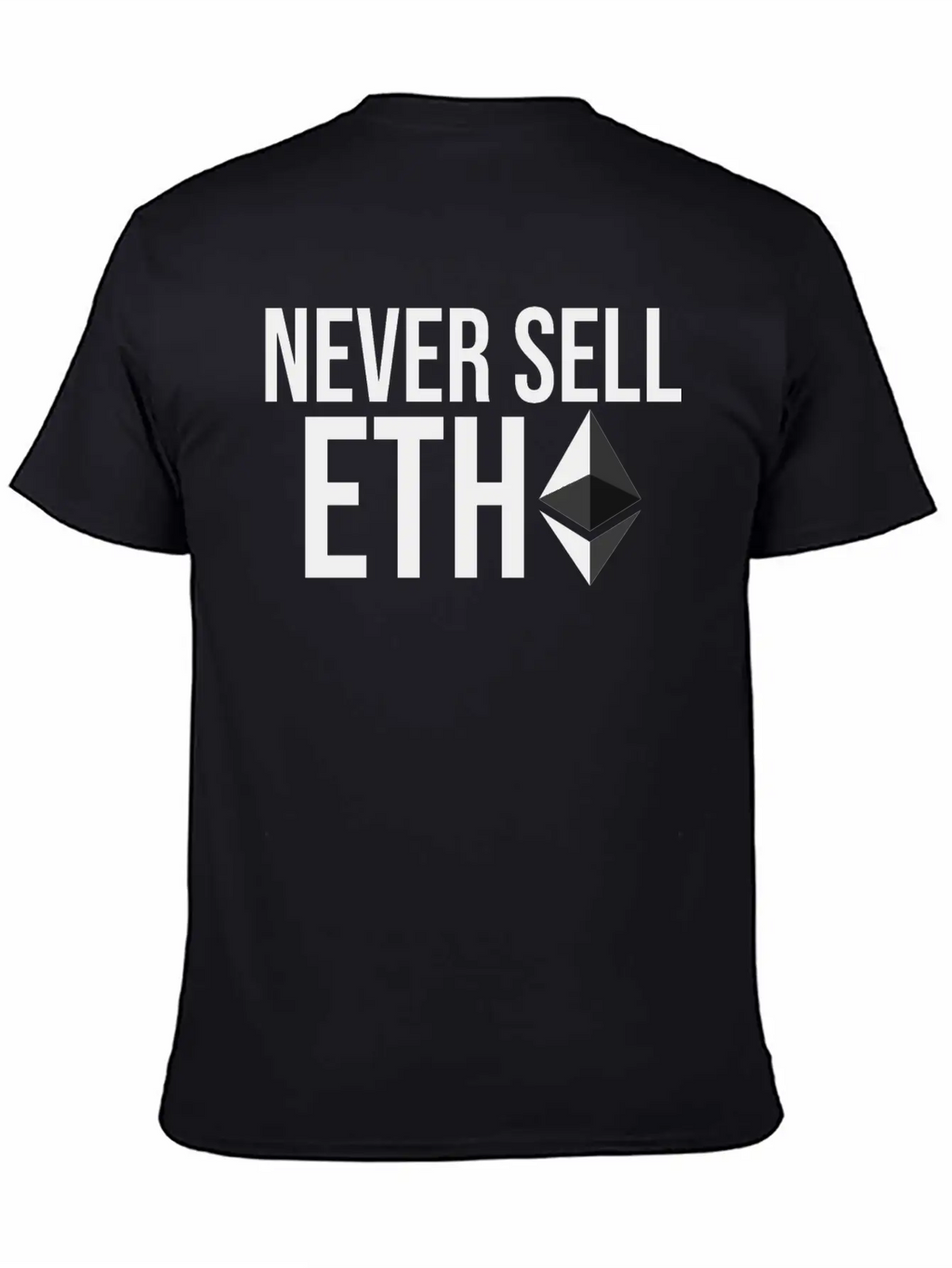 Ethereum ETH HODL Cryptocurrency Breathable Graphic T-Shirt – Perfect For Casual Days