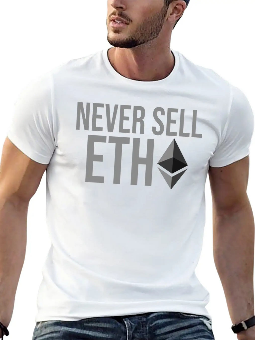 Ethereum ETH HODL Cryptocurrency Breathable Graphic T-Shirt – Perfect For Casual Days