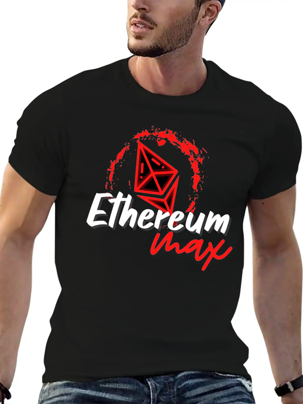 Ethereum Max Token Crypto Shirt Stylish Everyday T-Shirt – Unisex Basic Cotton Tee