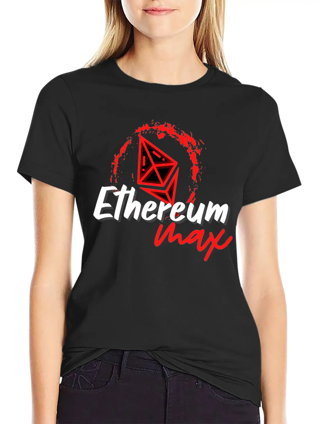 Ethereum Max Token Crypto Shirt Stylish Everyday T-Shirt – Unisex Basic Cotton Tee