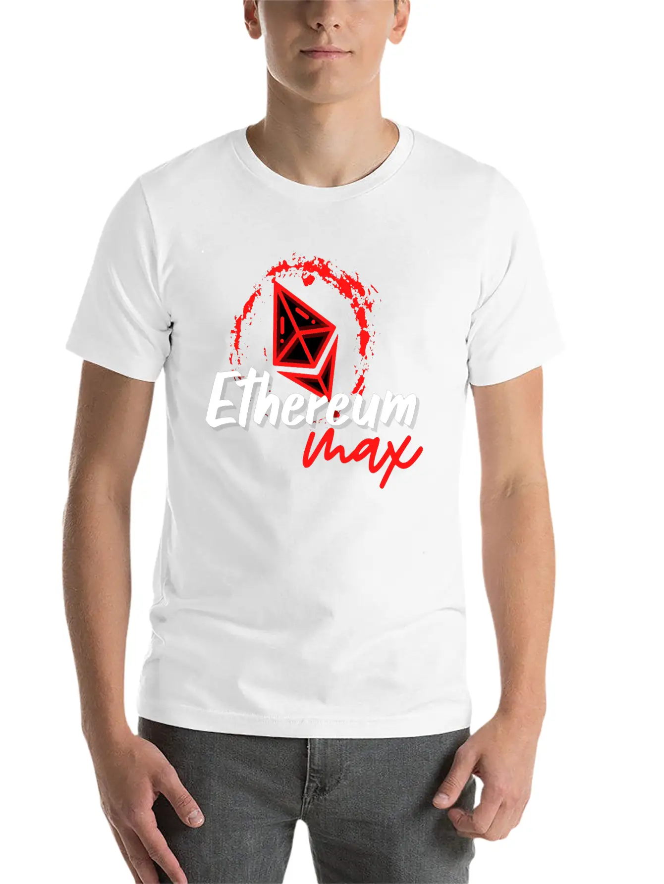 Ethereum Max Token Crypto Shirt Stylish Everyday T-Shirt – Unisex Basic Cotton Tee