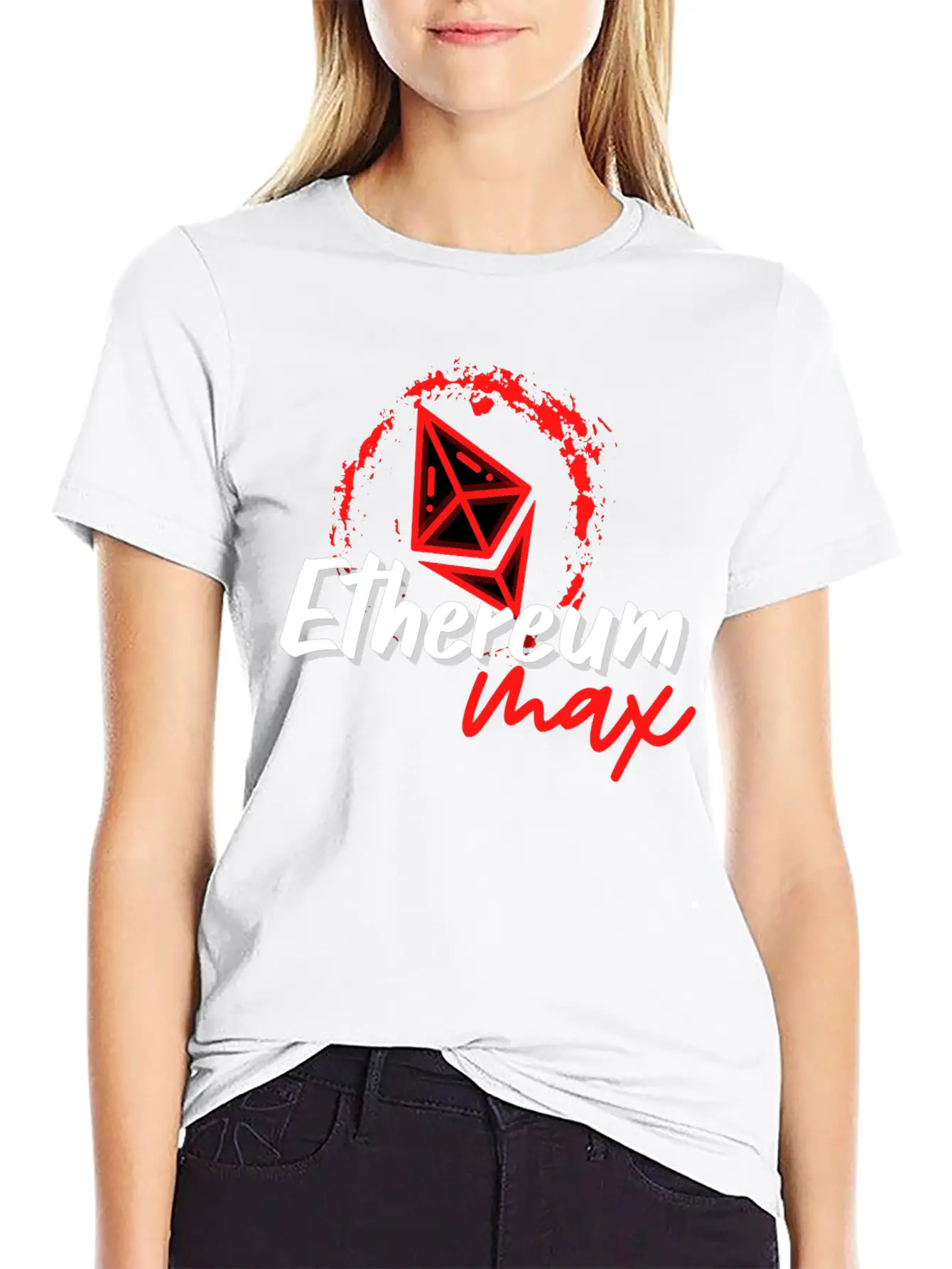 Ethereum Max Token Crypto Shirt Stylish Everyday T-Shirt – Unisex Basic Cotton Tee