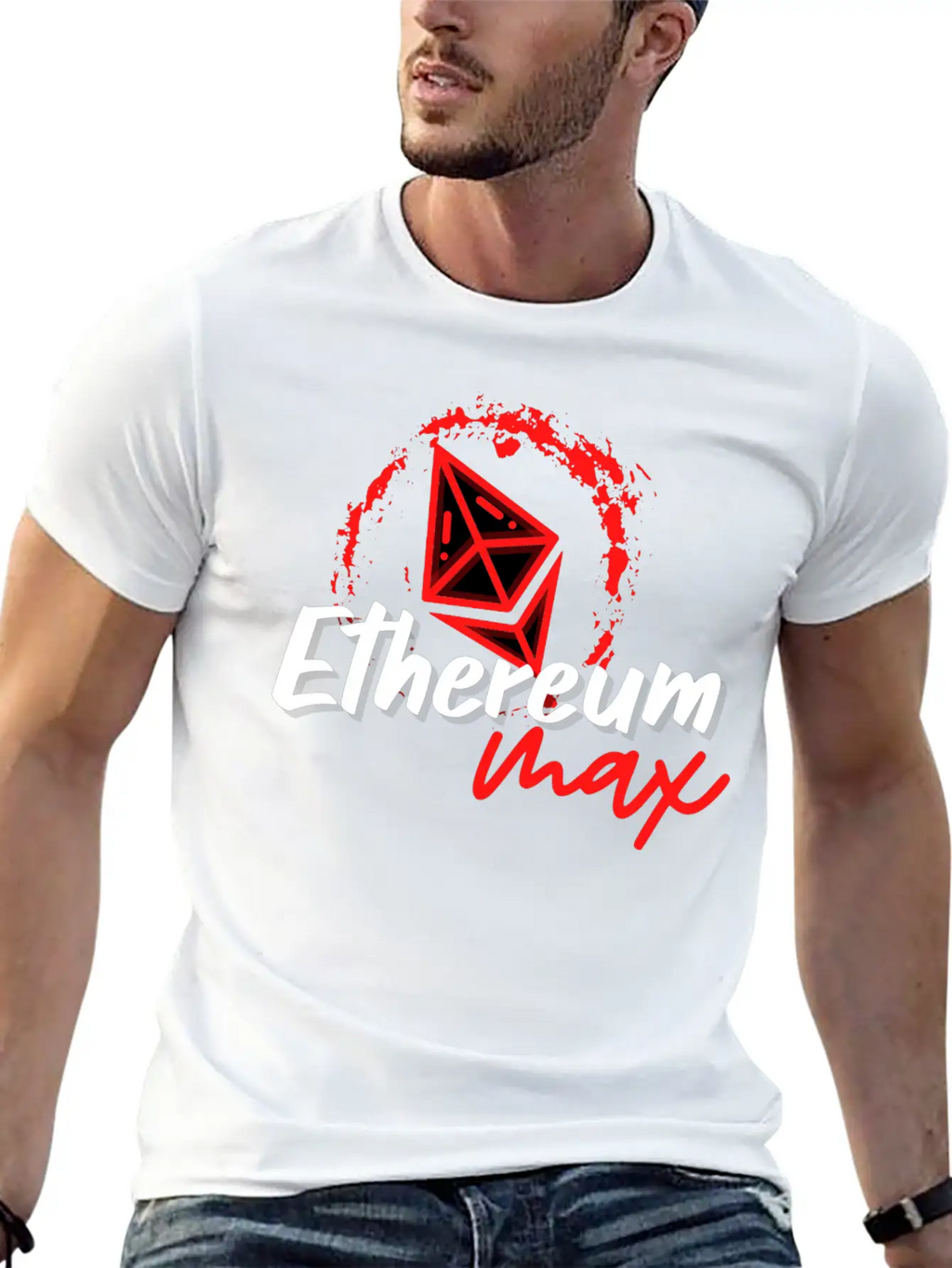 Ethereum Max Token Crypto Shirt Stylish Everyday T-Shirt – Unisex Basic Cotton Tee