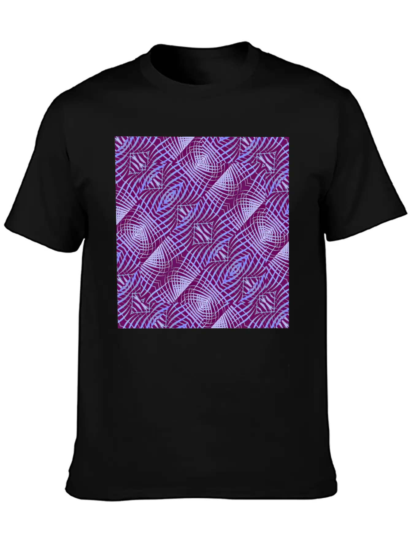 Ethnic Geometric Basic Graphic T-Shirt – Daily Comfort In Soft Cotton