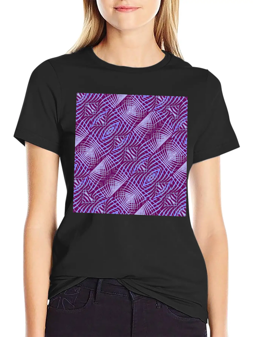 Ethnic Geometric Basic Graphic T-Shirt – Daily Comfort In Soft Cotton