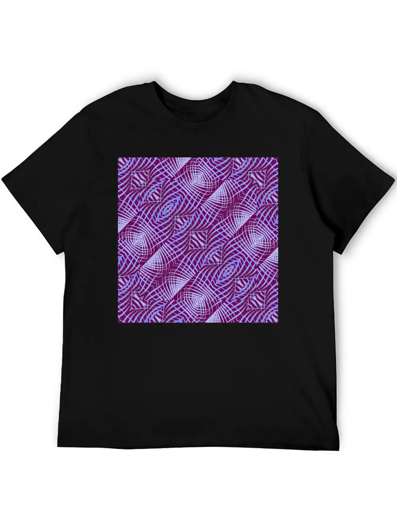 Ethnic Geometric Basic Graphic T-Shirt – Daily Comfort In Soft Cotton