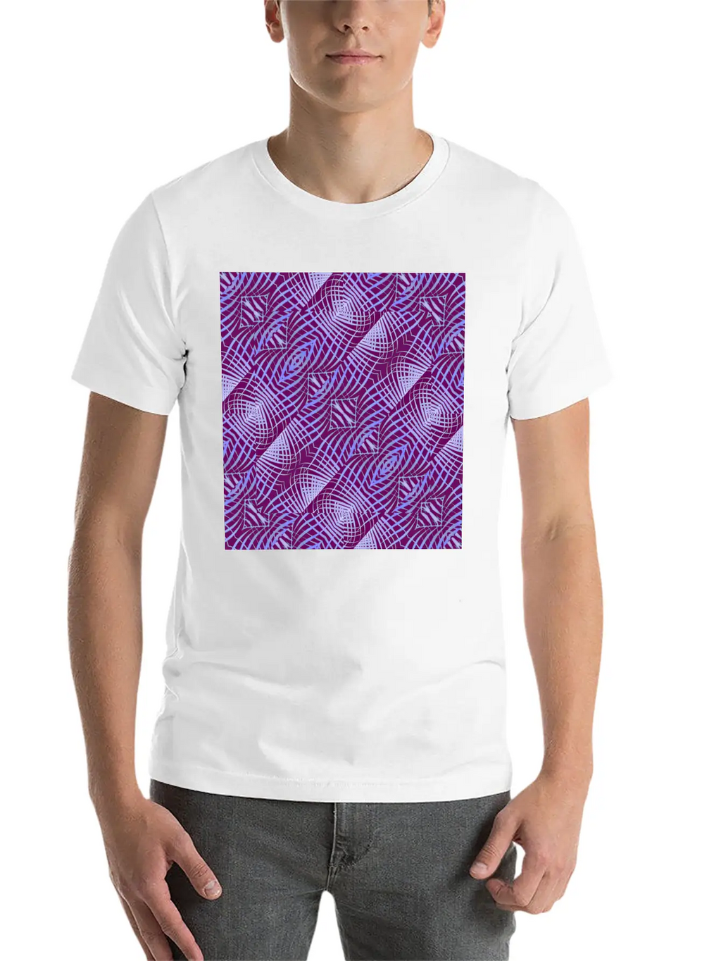 Ethnic Geometric Basic Graphic T-Shirt – Daily Comfort In Soft Cotton