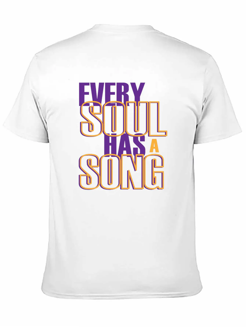 Every Soul Has A Song Gift Concert Party Timeless Short Sleeve Tee – Comfy And Minimalist Design