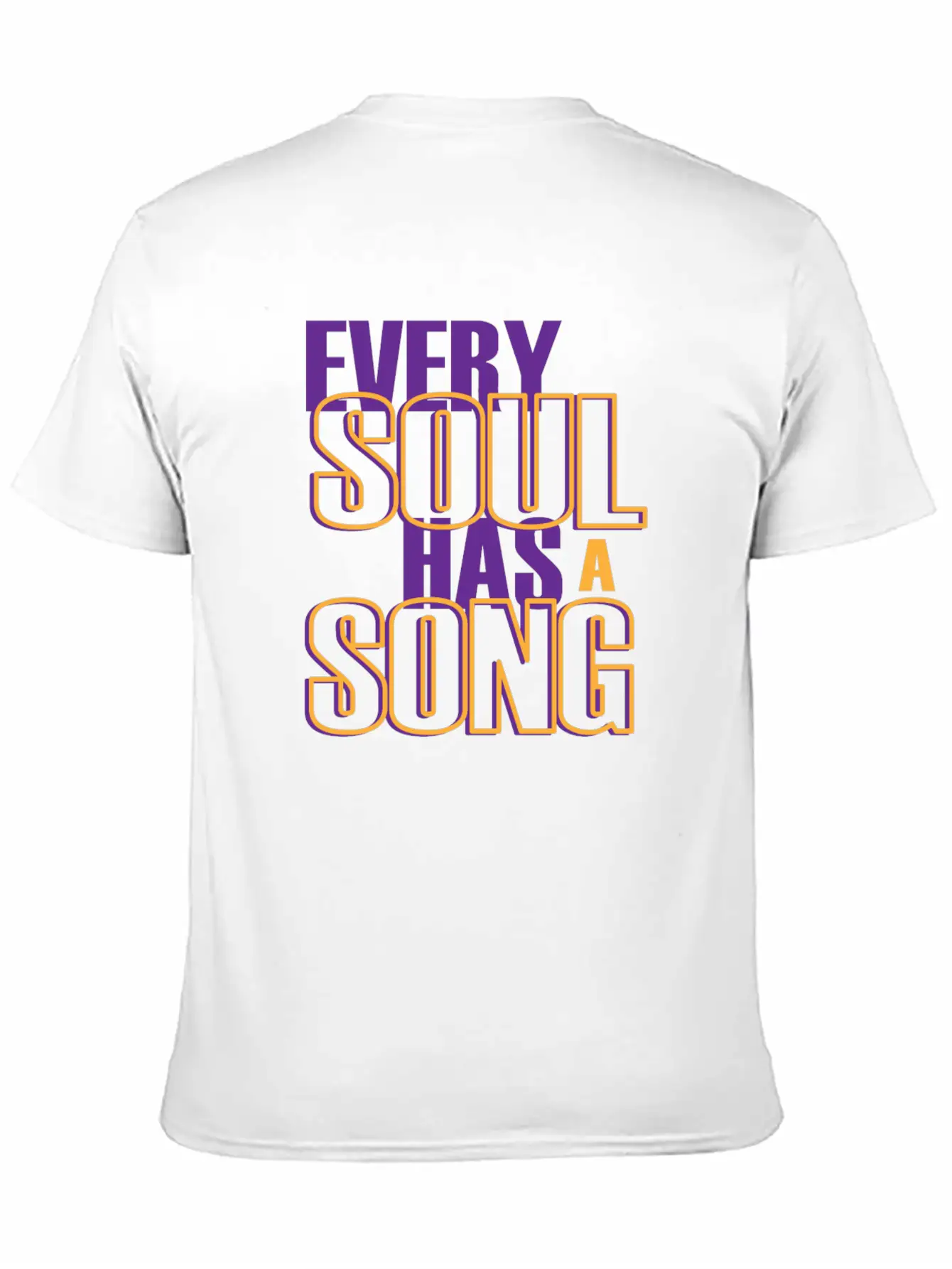 Every Soul Has A Song Gift Concert Party Timeless Short Sleeve Tee – Comfy And Minimalist Design