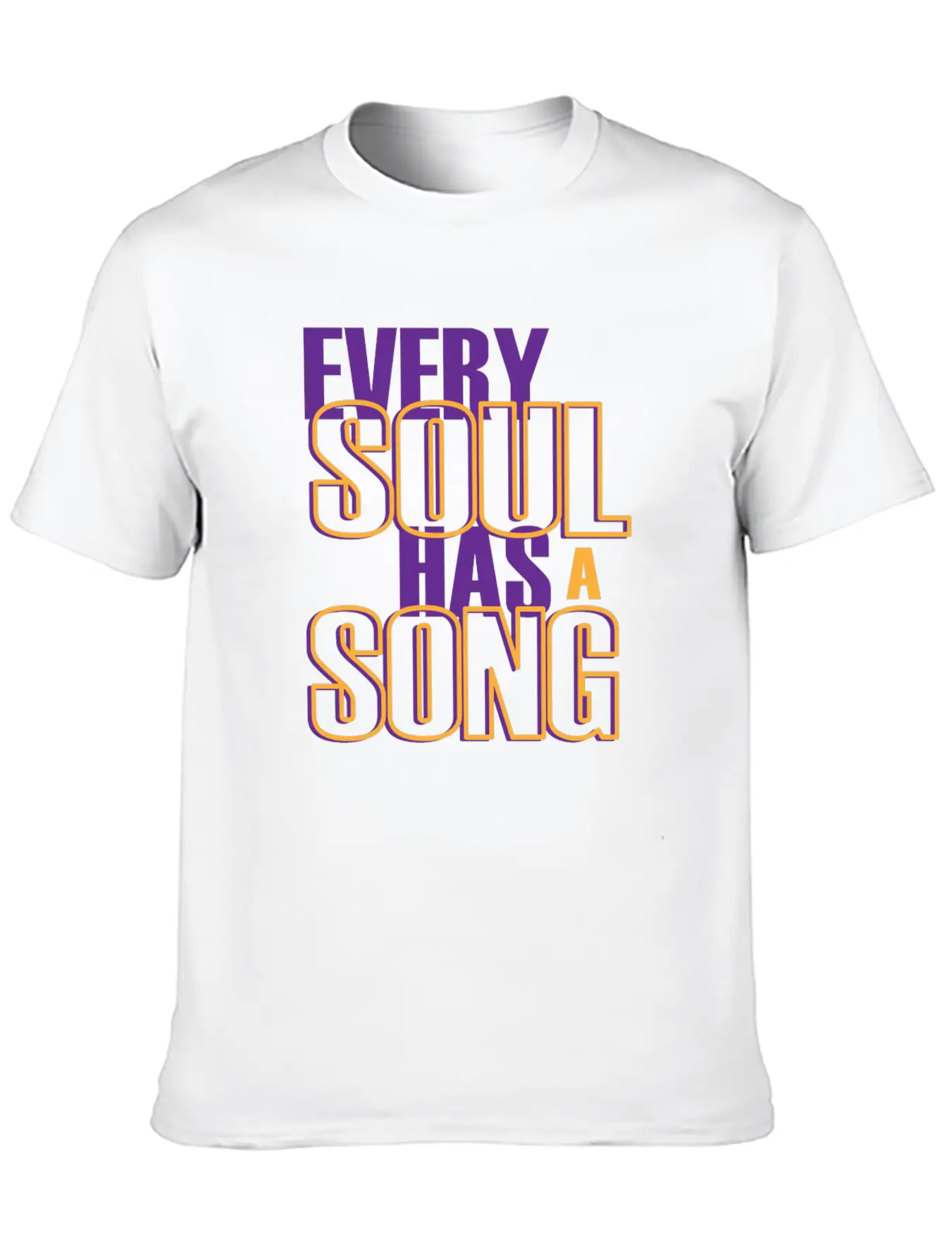 Every Soul Has A Song Gift Concert Party Timeless Short Sleeve Tee – Comfy And Minimalist Design