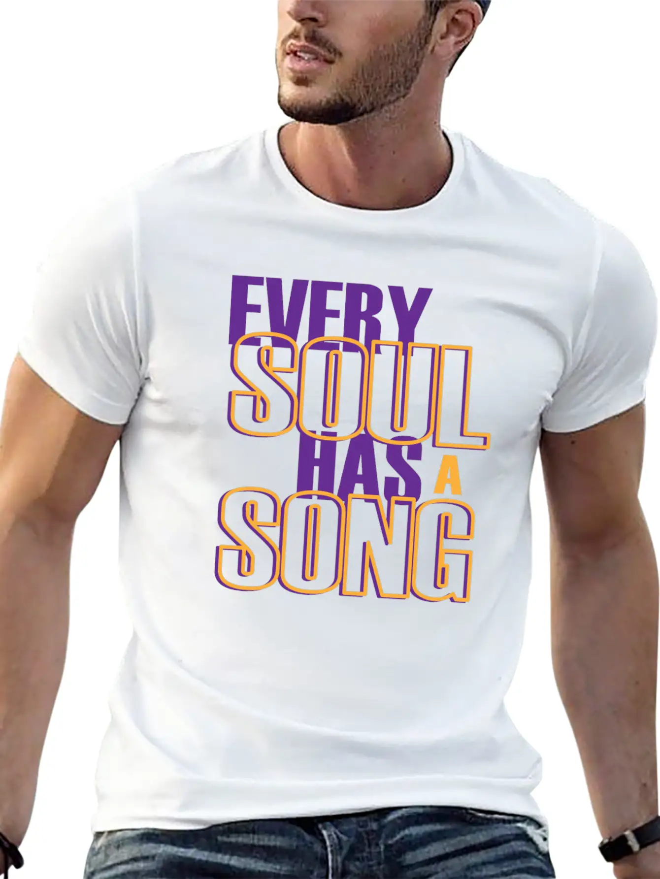 Every Soul Has A Song Gift Concert Party Timeless Short Sleeve Tee – Comfy And Minimalist Design