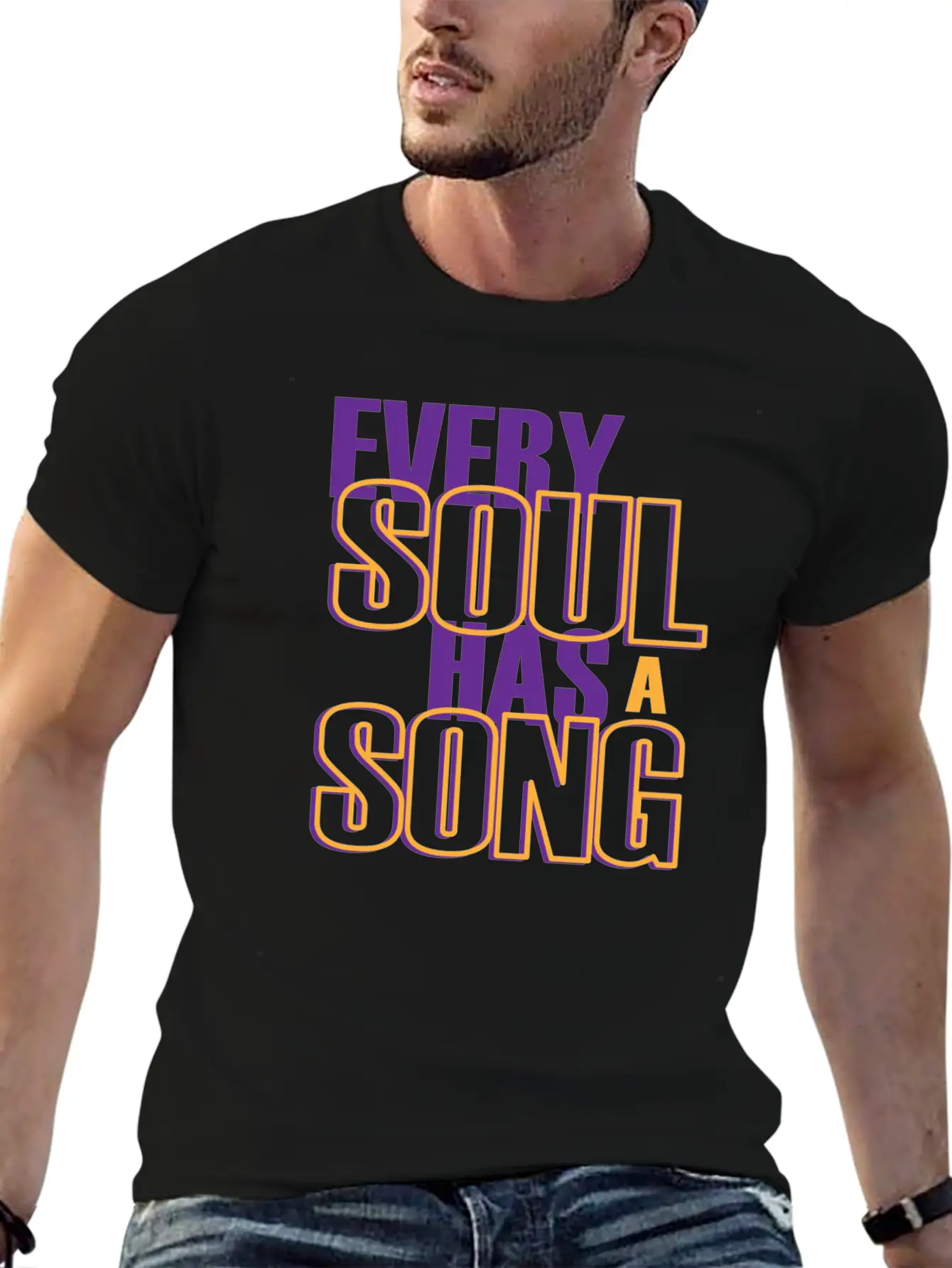 Every Soul Has A Song Gift Concert Party Timeless Short Sleeve Tee – Comfy And Minimalist Design