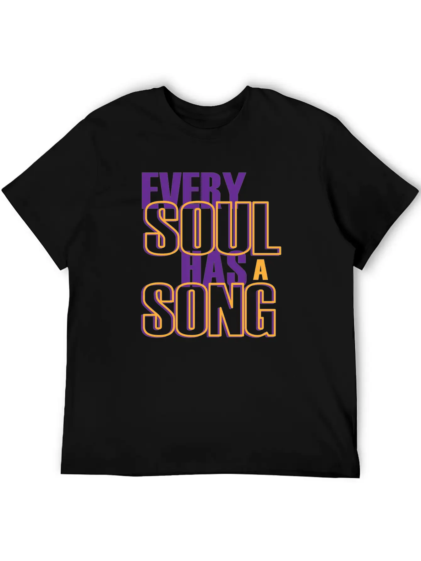 Every Soul Has A Song Gift Concert Party Timeless Short Sleeve Tee – Comfy And Minimalist Design