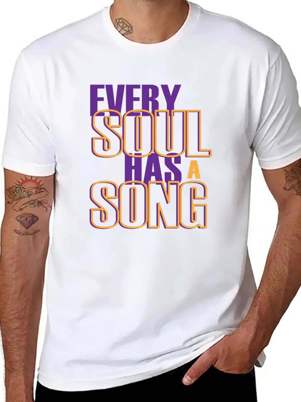 Every Soul Has A Song Gift Concert Party Timeless Short Sleeve Tee – Comfy And Minimalist Design