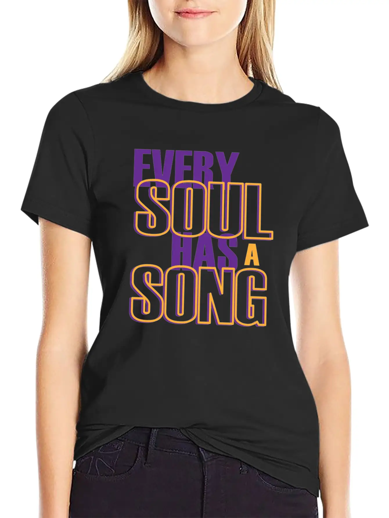Every Soul Has A Song Gift Concert Party Timeless Short Sleeve Tee – Comfy And Minimalist Design