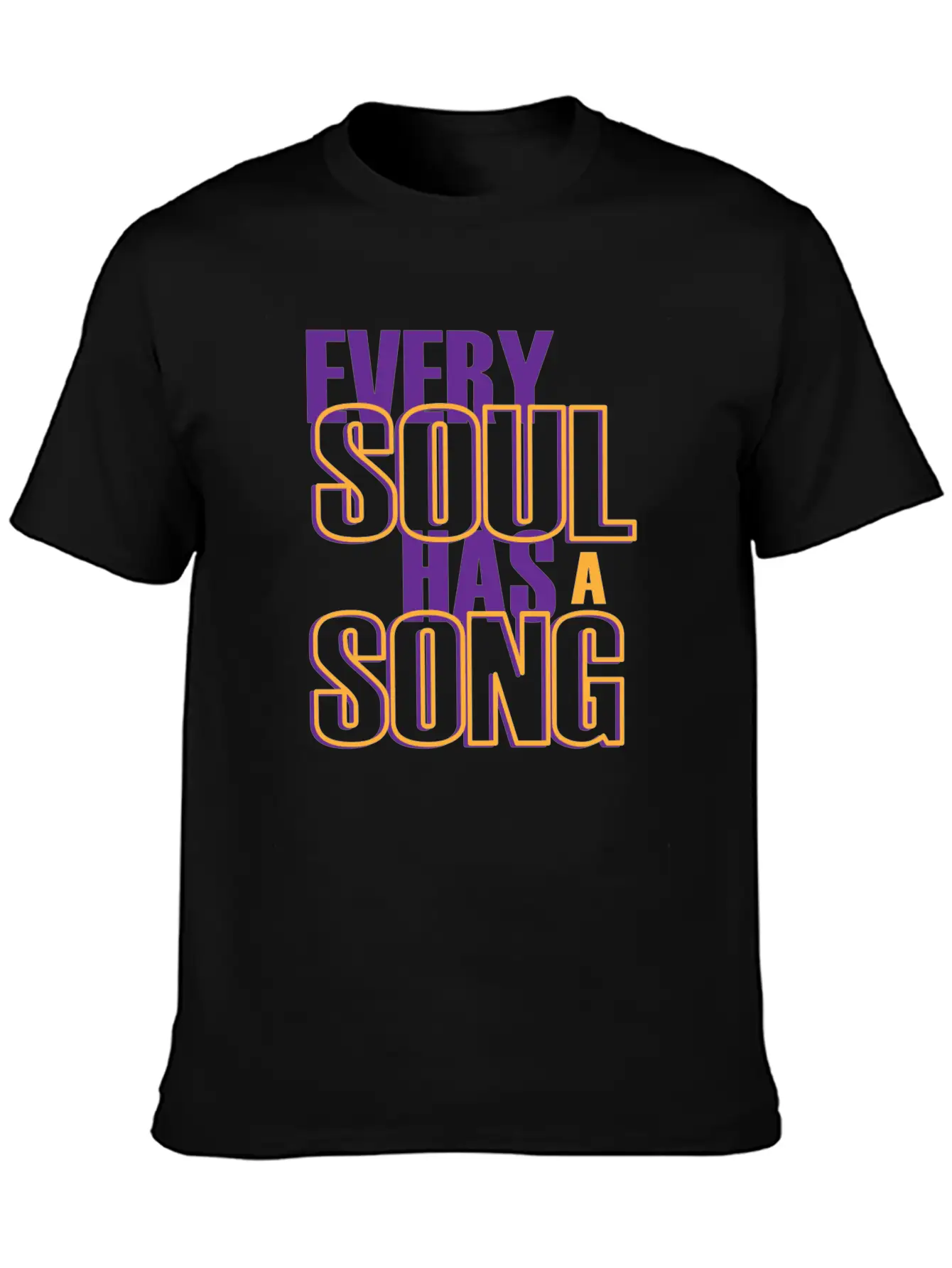Every Soul Has A Song Gift Concert Party Timeless Short Sleeve Tee – Comfy And Minimalist Design