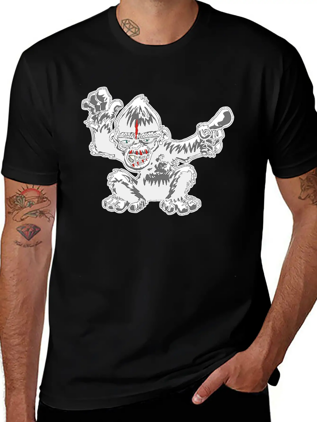 Evil Ape Breathable Graphic T-Shirt – Perfect For Casual Days