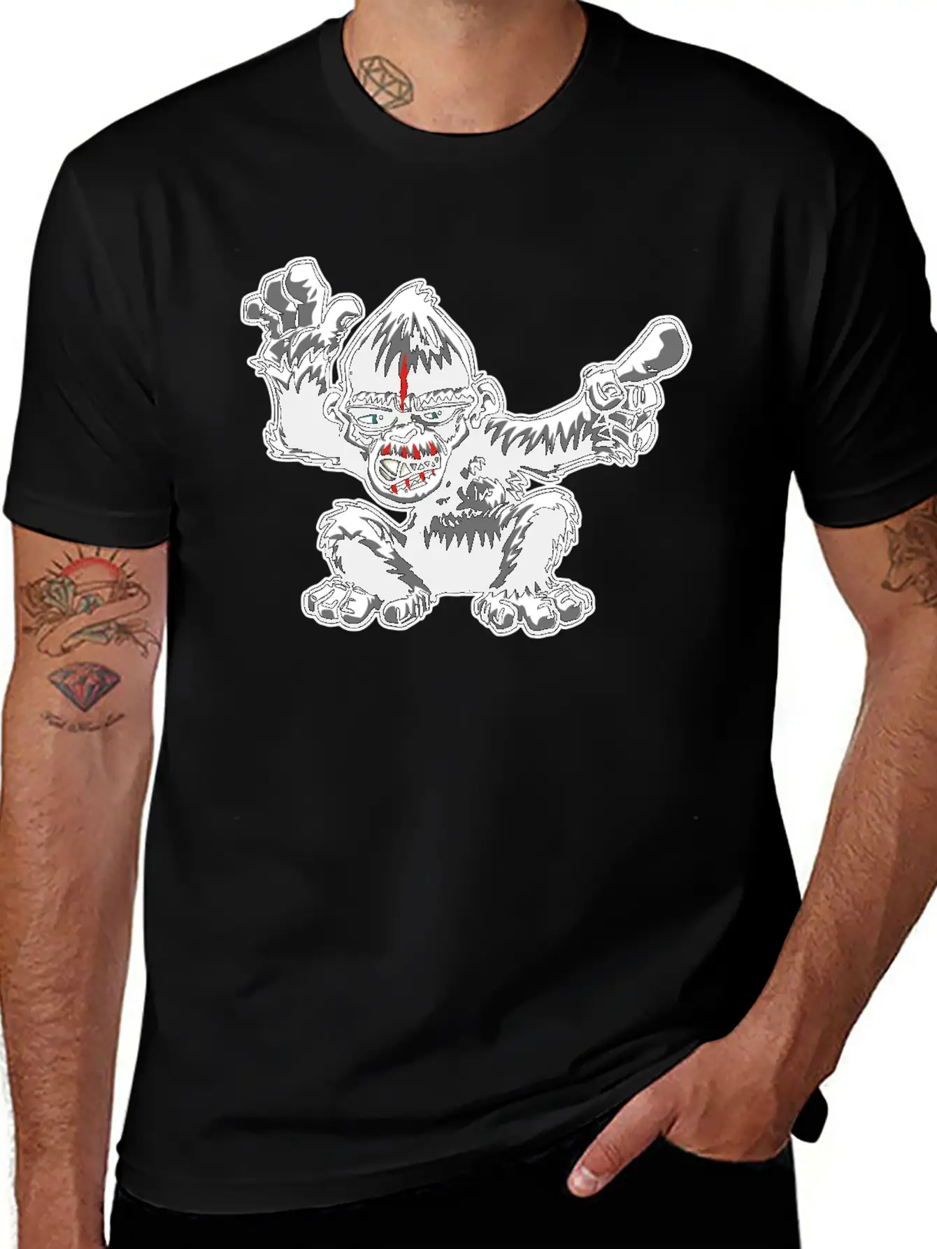 Evil Ape Breathable Graphic T-Shirt – Perfect For Casual Days