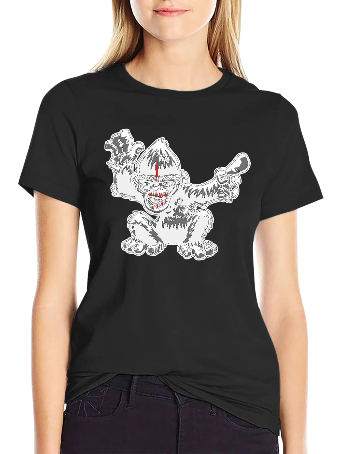 Evil Ape Breathable Graphic T-Shirt – Perfect For Casual Days