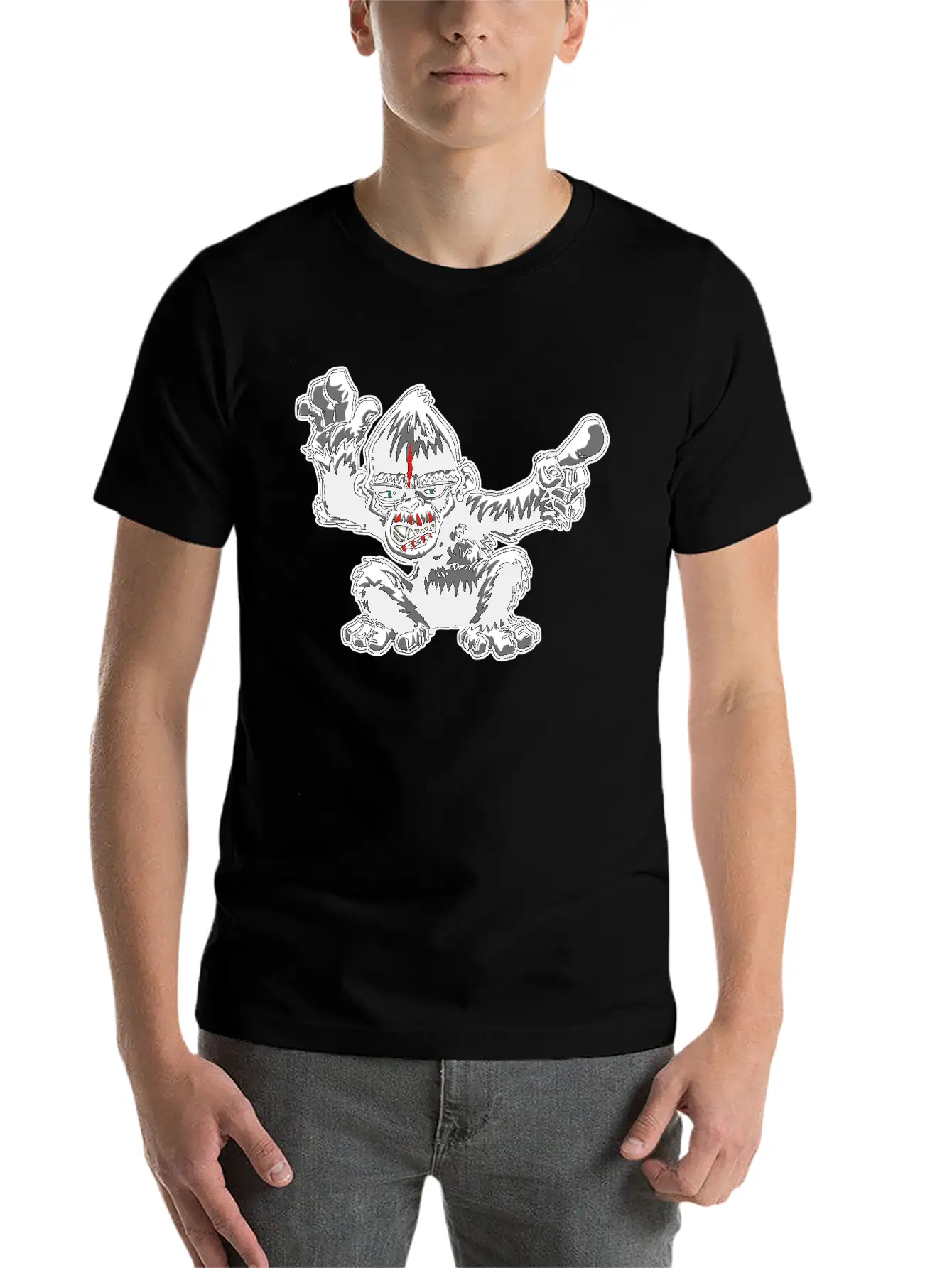 Evil Ape Breathable Graphic T-Shirt – Perfect For Casual Days