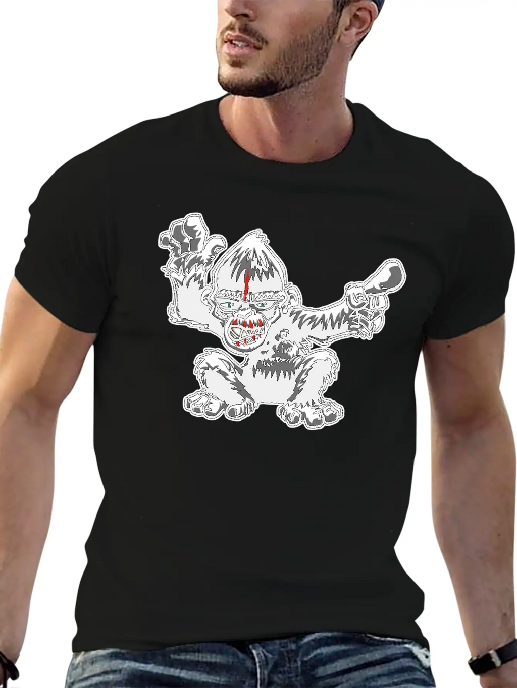 Evil Ape Breathable Graphic T-Shirt – Perfect For Casual Days