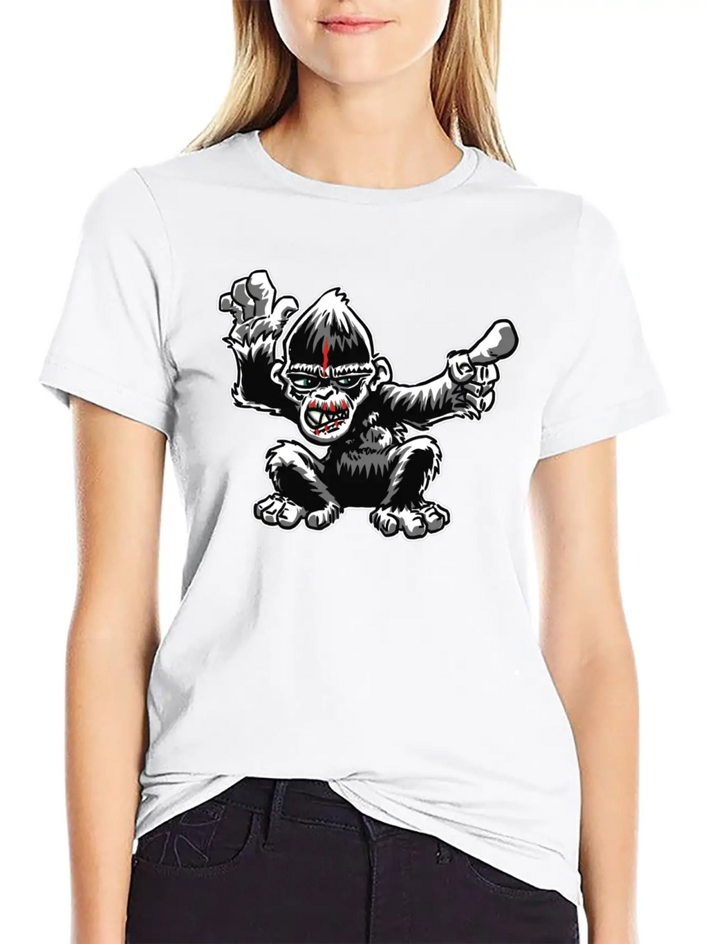 Evil Ape Breathable Graphic T-Shirt – Perfect For Casual Days