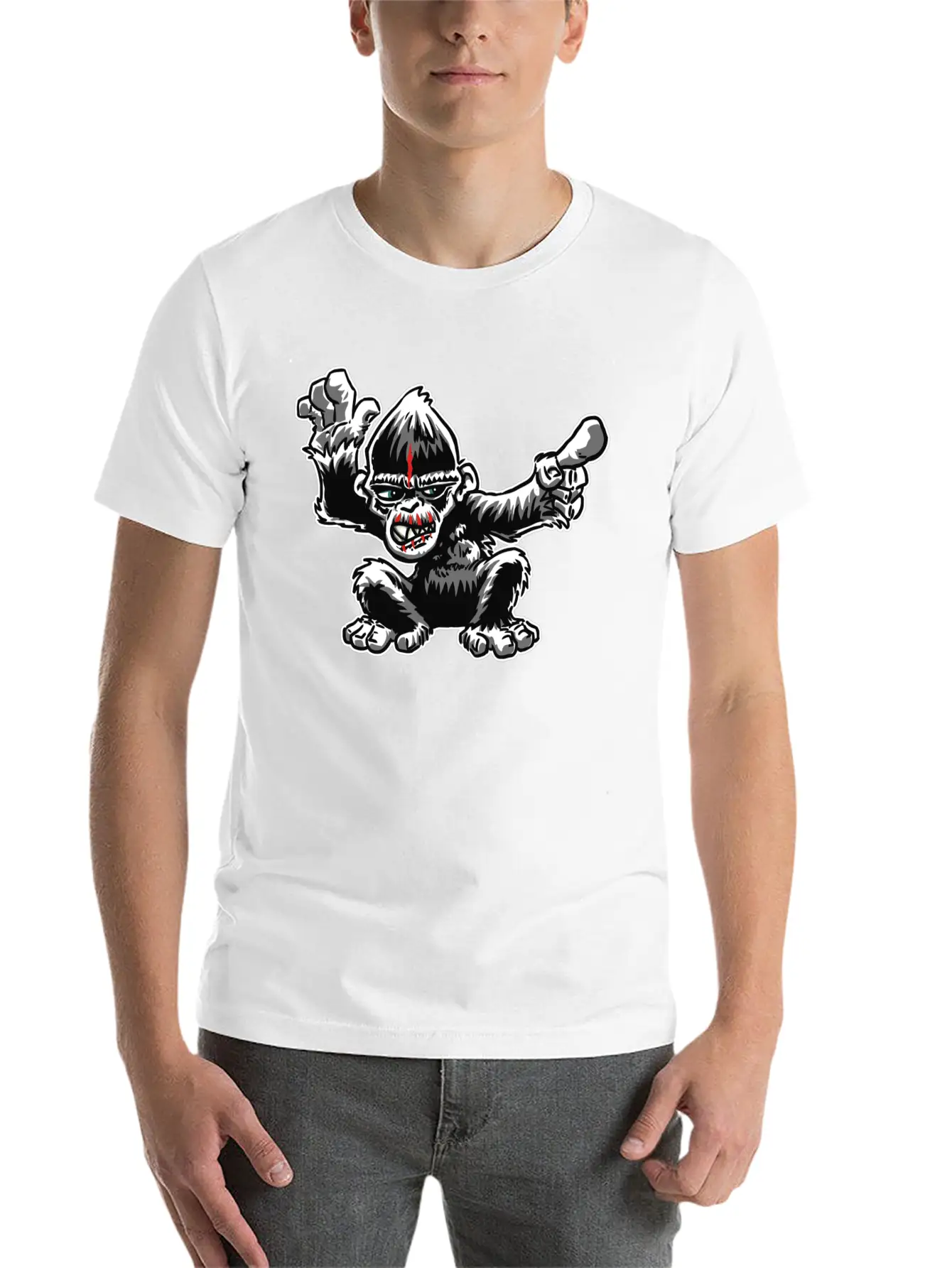 Evil Ape Breathable Graphic T-Shirt – Perfect For Casual Days