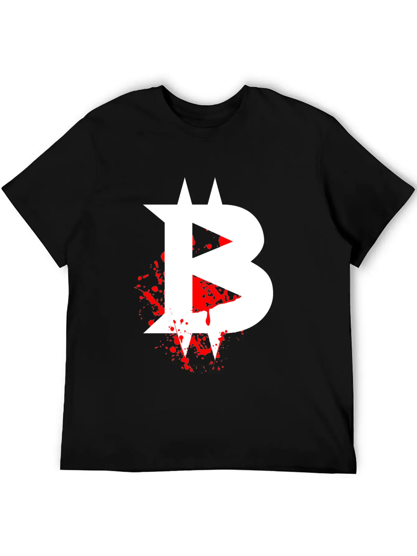 Evil Bloody Bitcoin Relaxed Everyday Tee – Lightweight And Durable Cotton