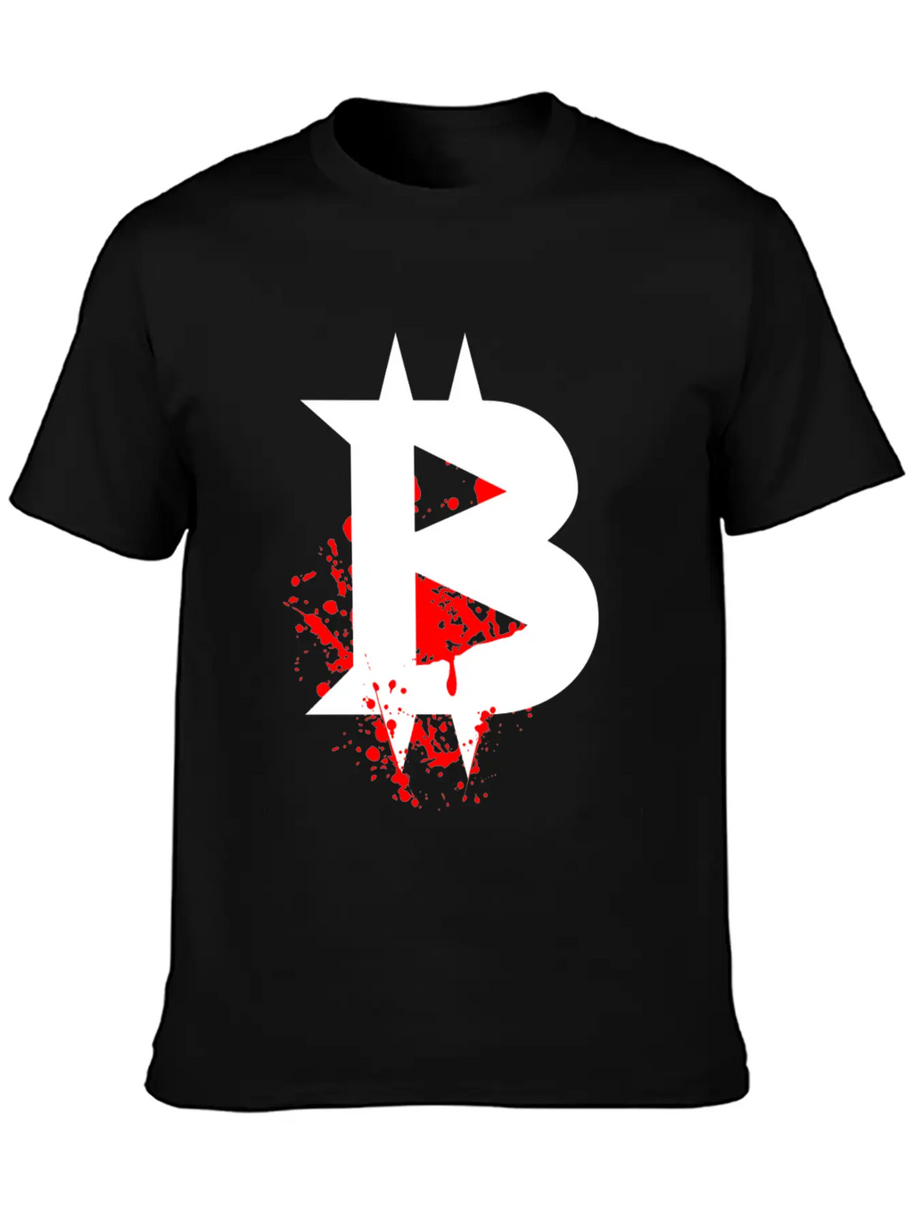 Evil Bloody Bitcoin Relaxed Everyday Tee – Lightweight And Durable Cotton
