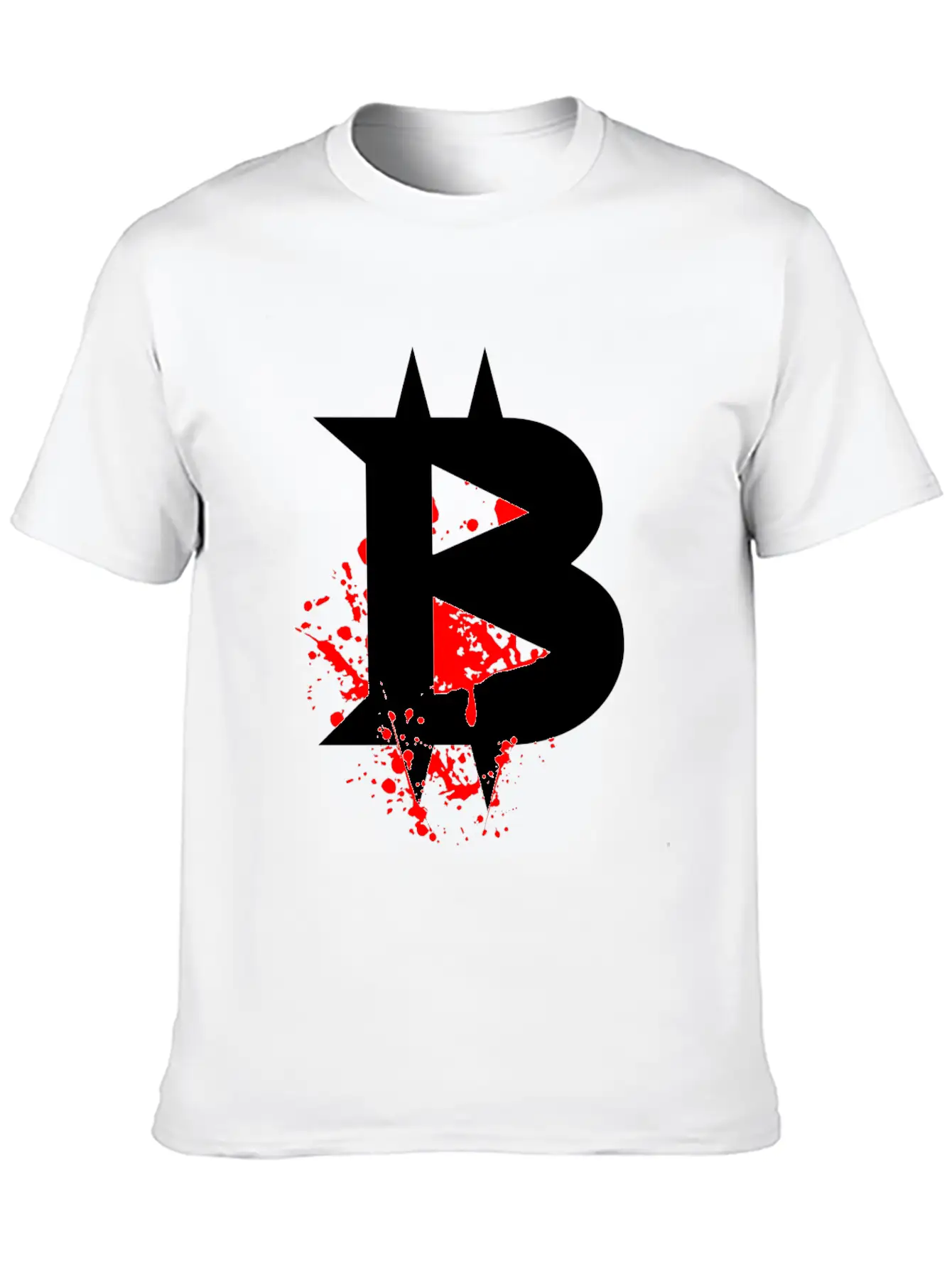 Evil Bloody Bitcoin Relaxed Everyday Tee – Lightweight And Durable Cotton