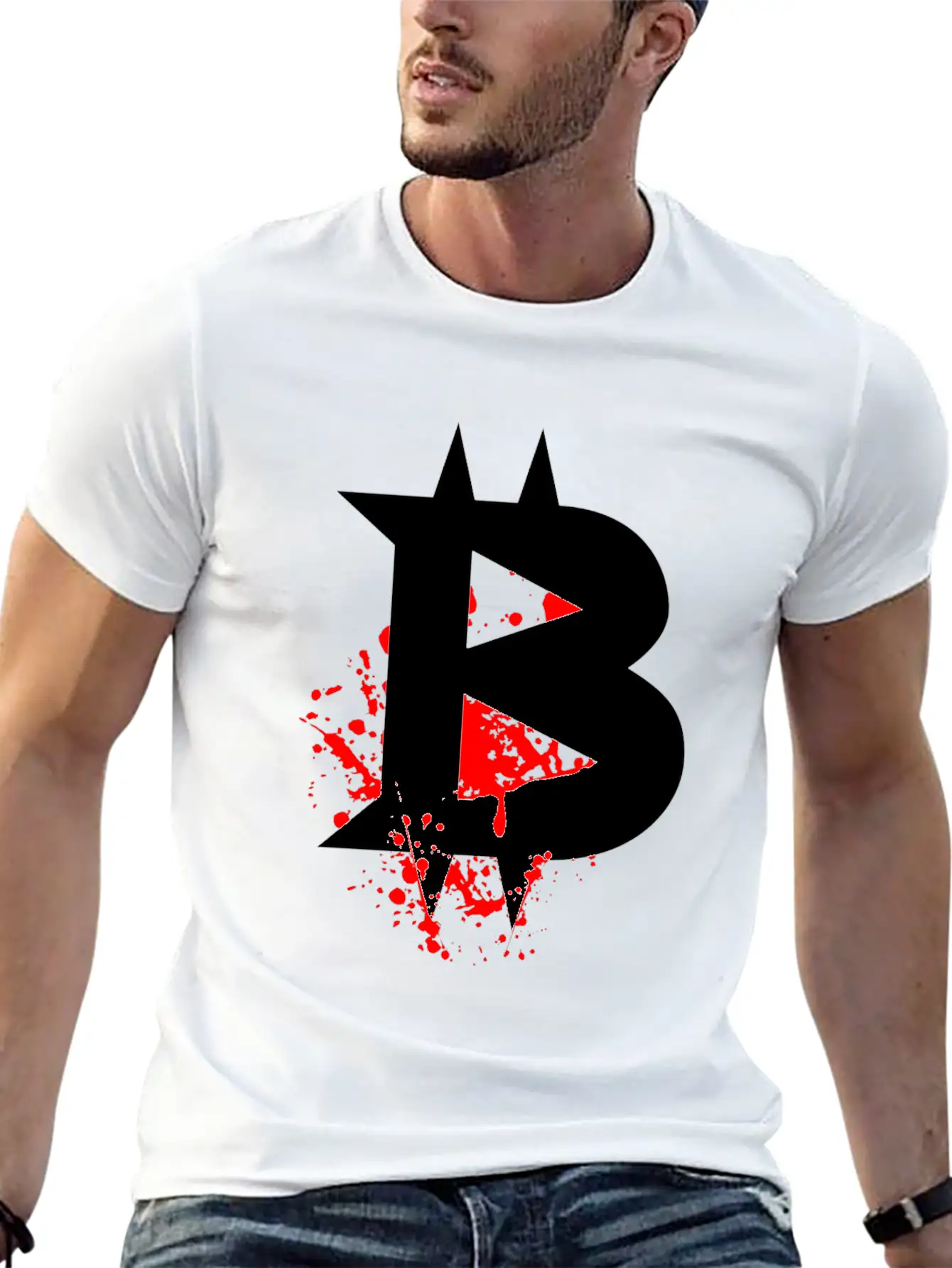Evil Bloody Bitcoin Relaxed Everyday Tee – Lightweight And Durable Cotton