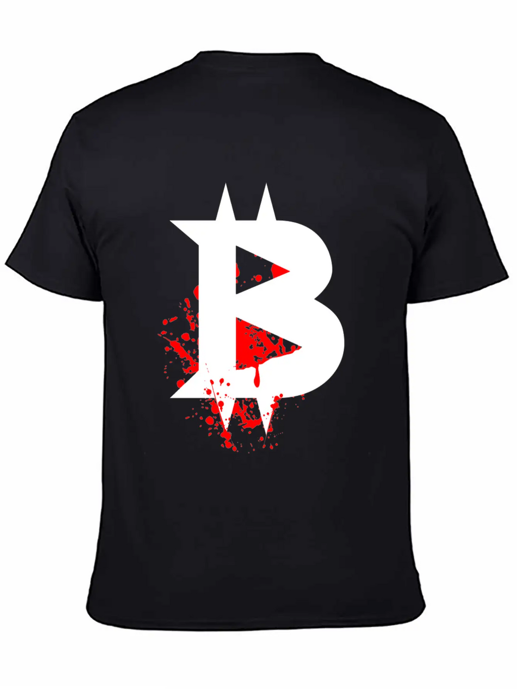 Evil Bloody Bitcoin Relaxed Everyday Tee – Lightweight And Durable Cotton
