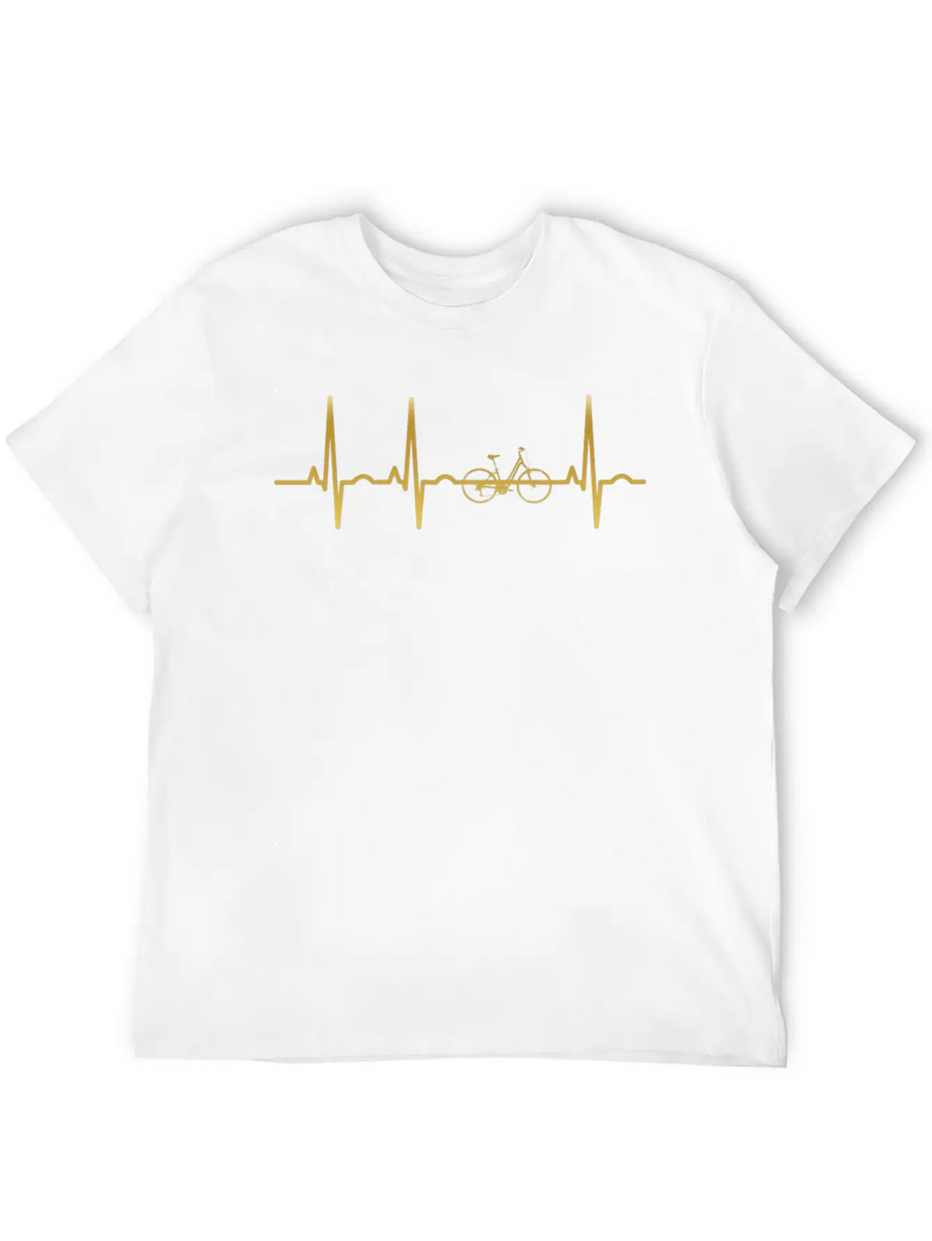 Evolution Ekg Heartbeat Women Cycle Cycling Radeln Stylish Everyday T-Shirt – Unisex Basic Cotton Tee