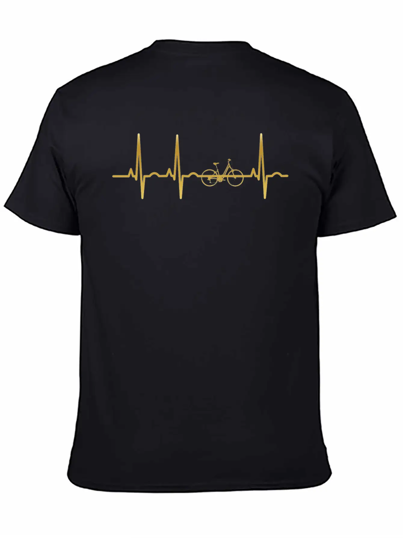 Evolution Ekg Heartbeat Women Cycle Cycling Radeln Stylish Everyday T-Shirt – Unisex Basic Cotton Tee
