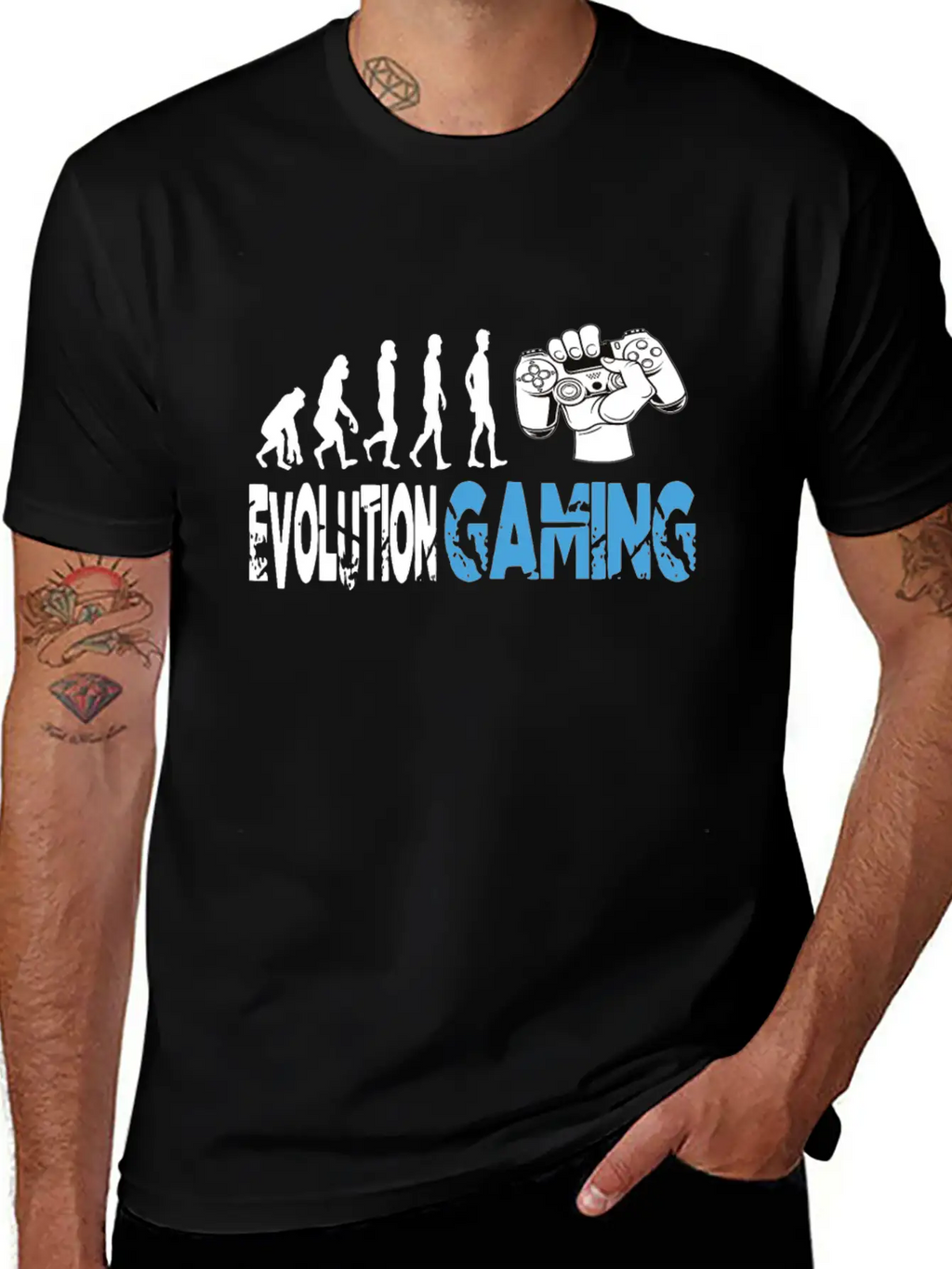 Evolution Gaming Stylish Everyday T-Shirt – Unisex Basic Cotton Tee